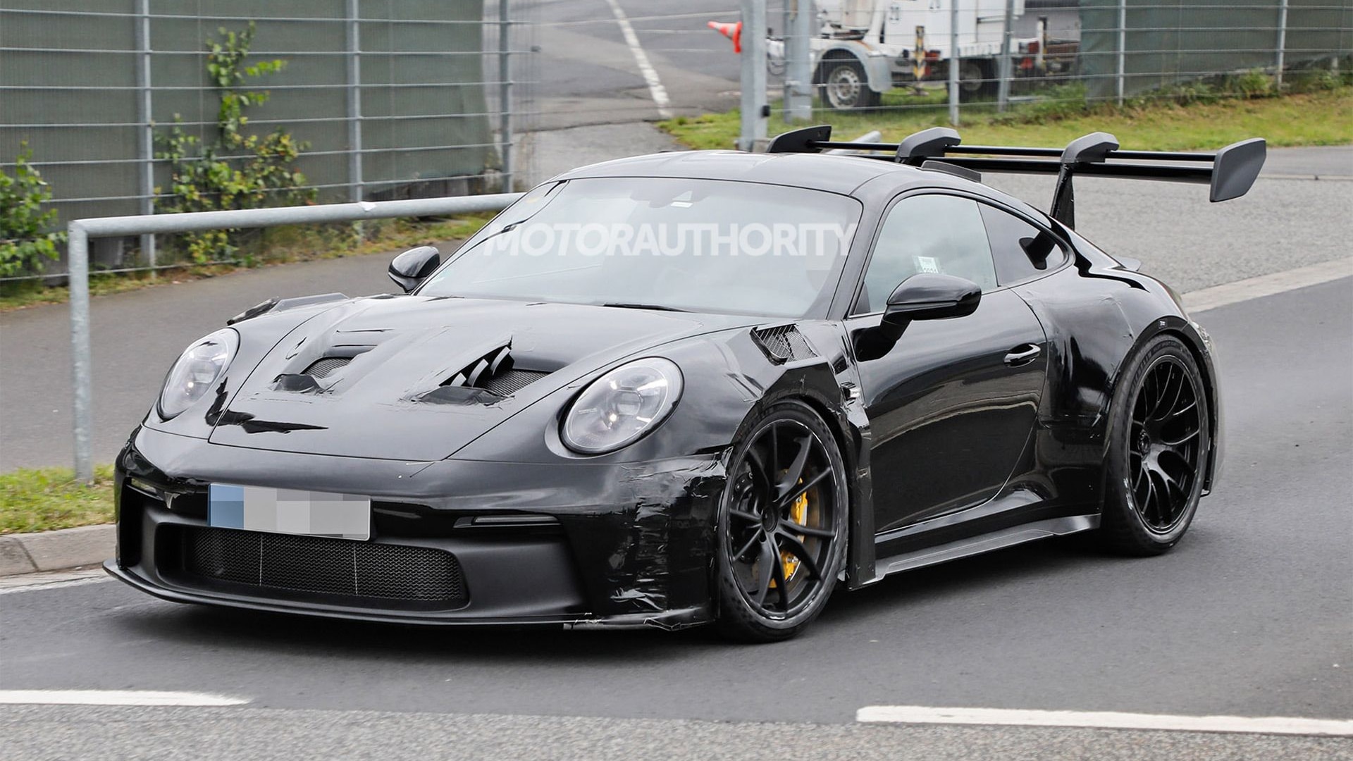 2023 Porsche 911 GT3 RS spy shots and video New track star takes to