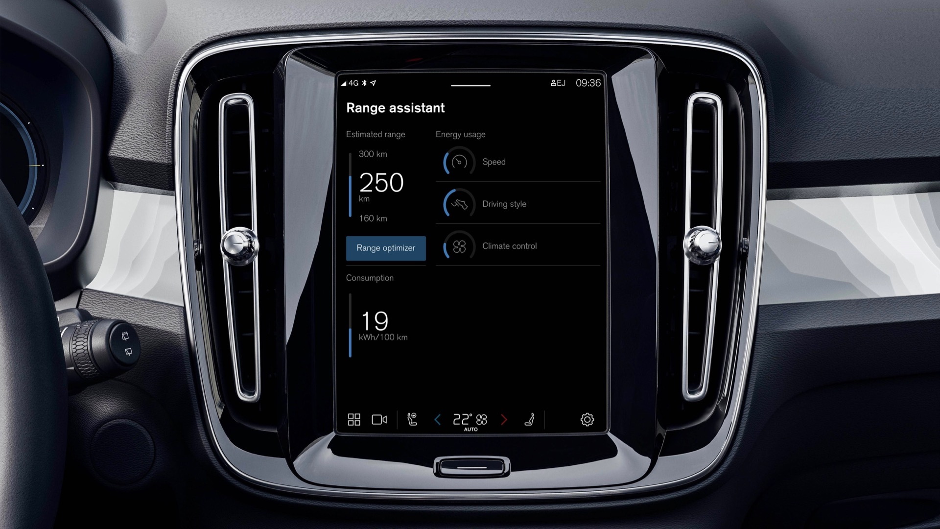 Volvo Range Assistant app