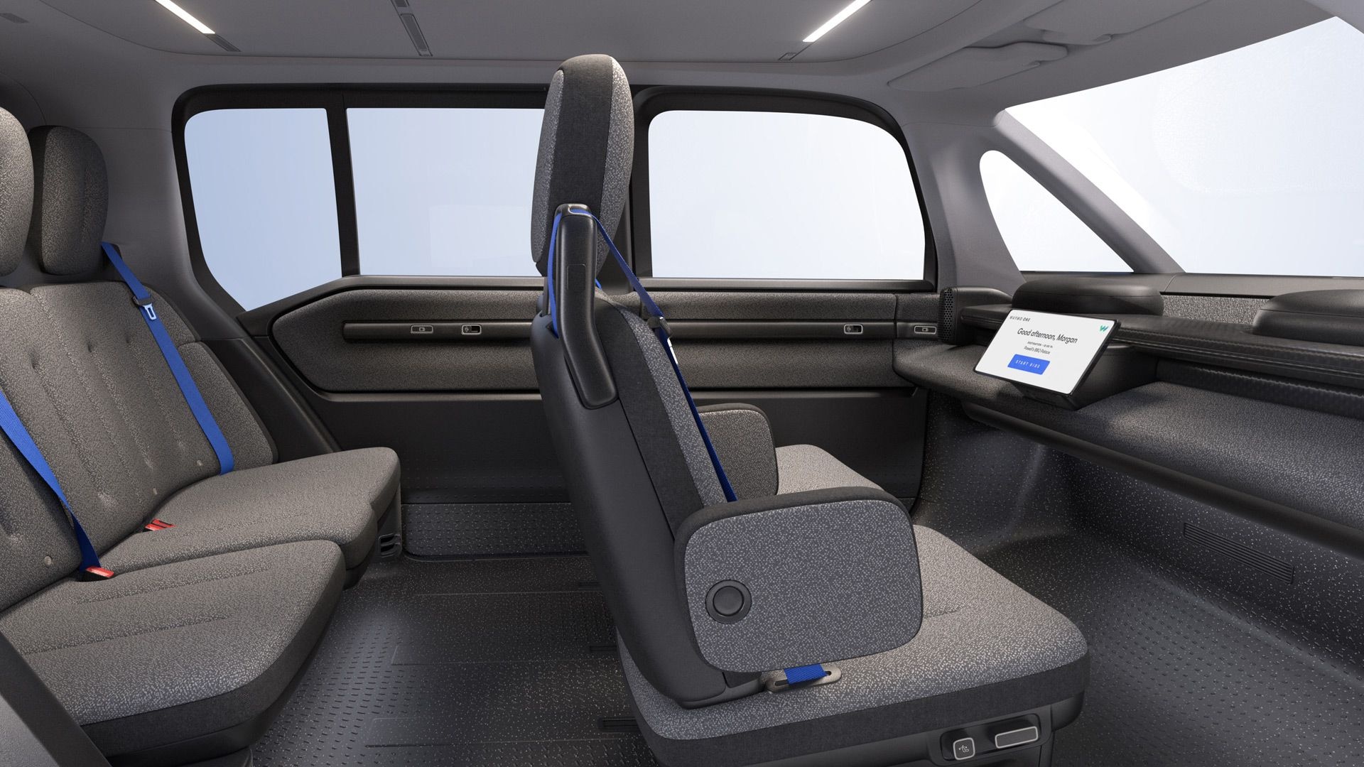 Zeekr shuttle for Waymo self-driving service