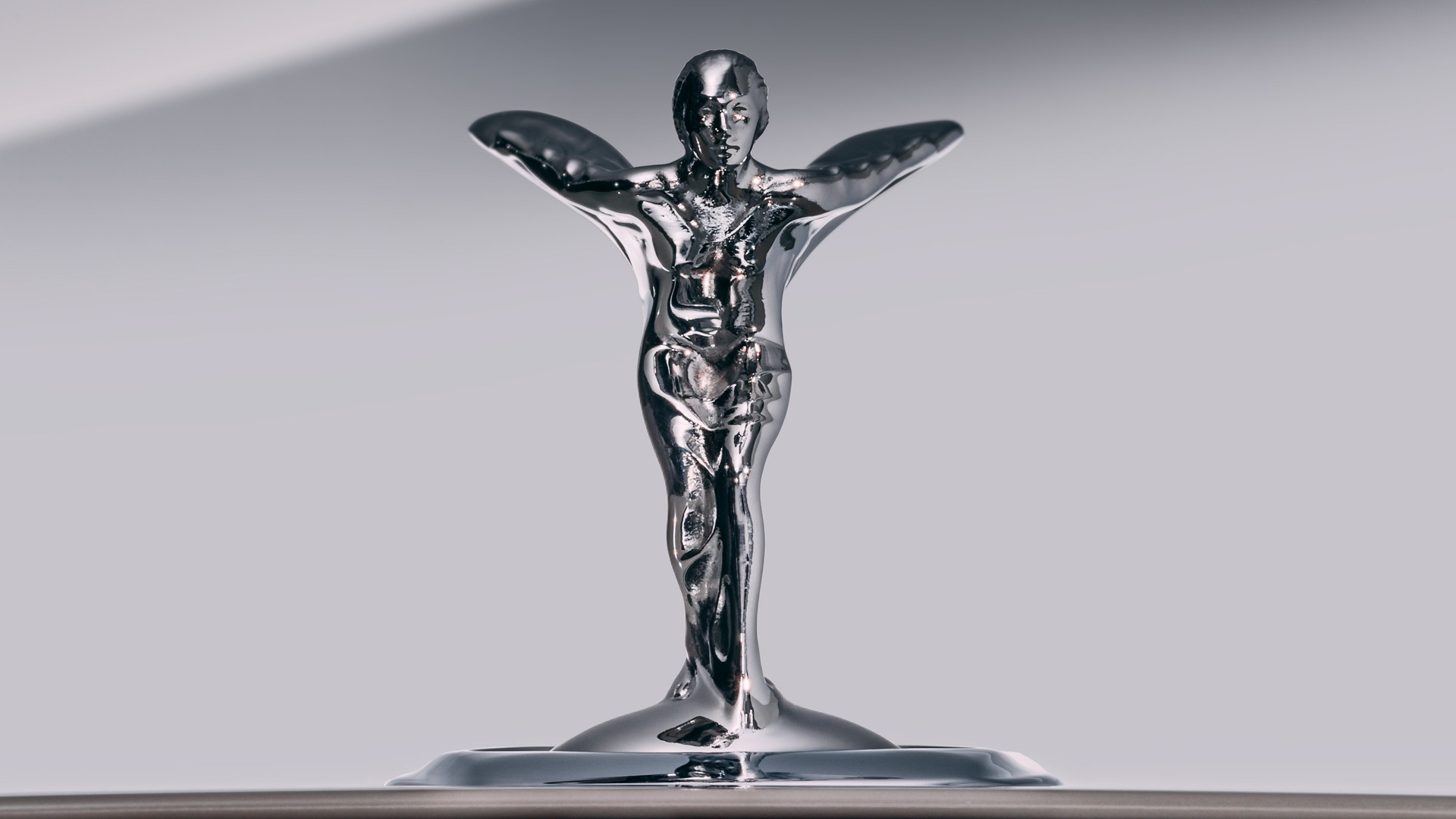 Rolls-Royce's Spirit of Ecstasy redesigned for the electric era