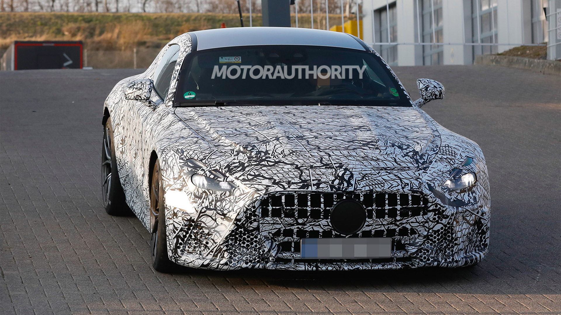 2024 Mercedes-Benz AMG GT spy shots - Photo credit: S. Baldauf/SB-Medien