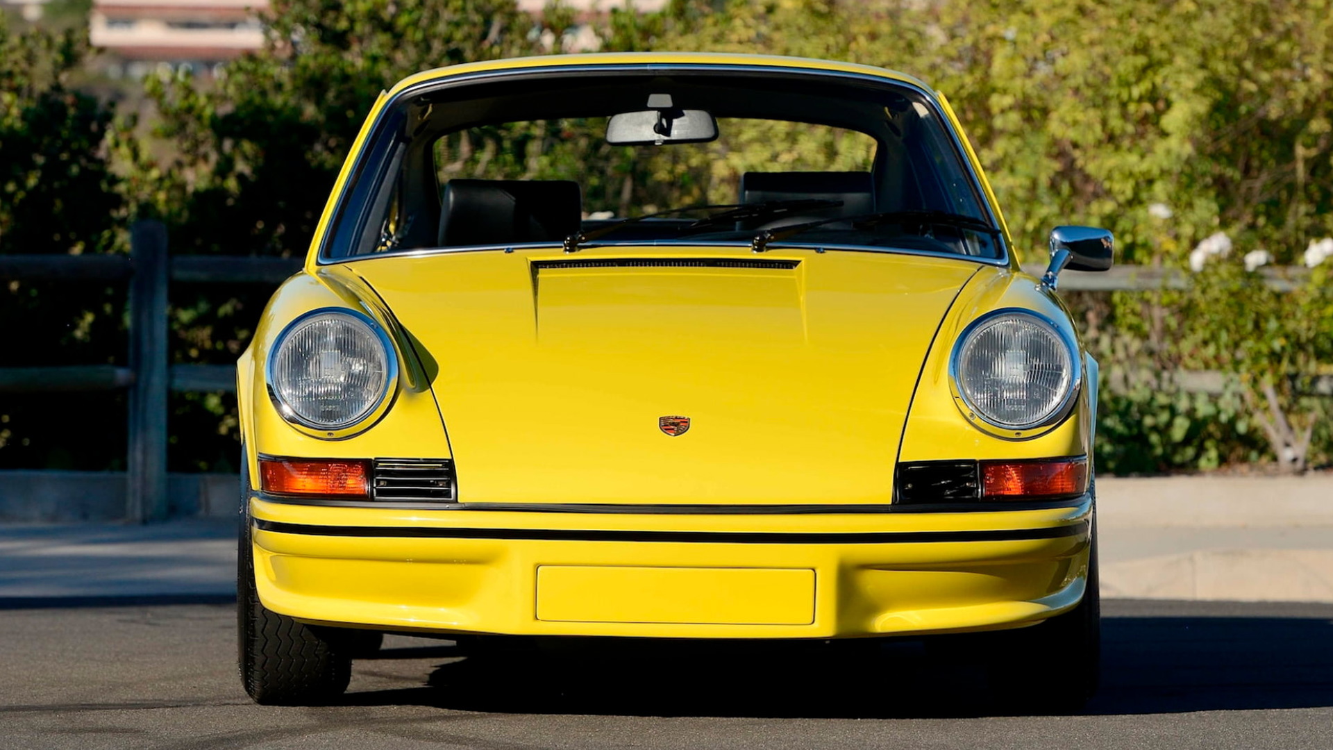 1973 Porsche 911 Carrera RS 2.7 once owned by Paul Walker - Photo credit: Mecum