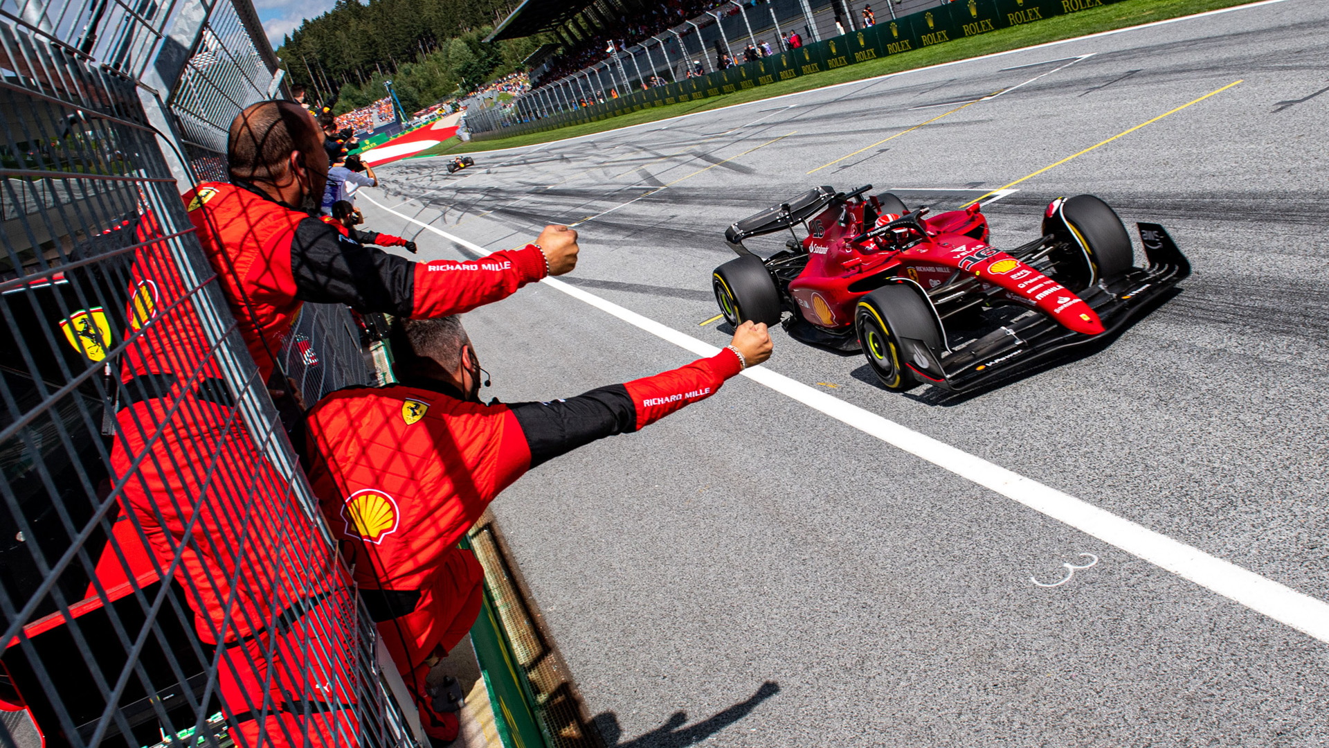 Ferrari at the 2022 Formula 1 Austrian Grand Prix