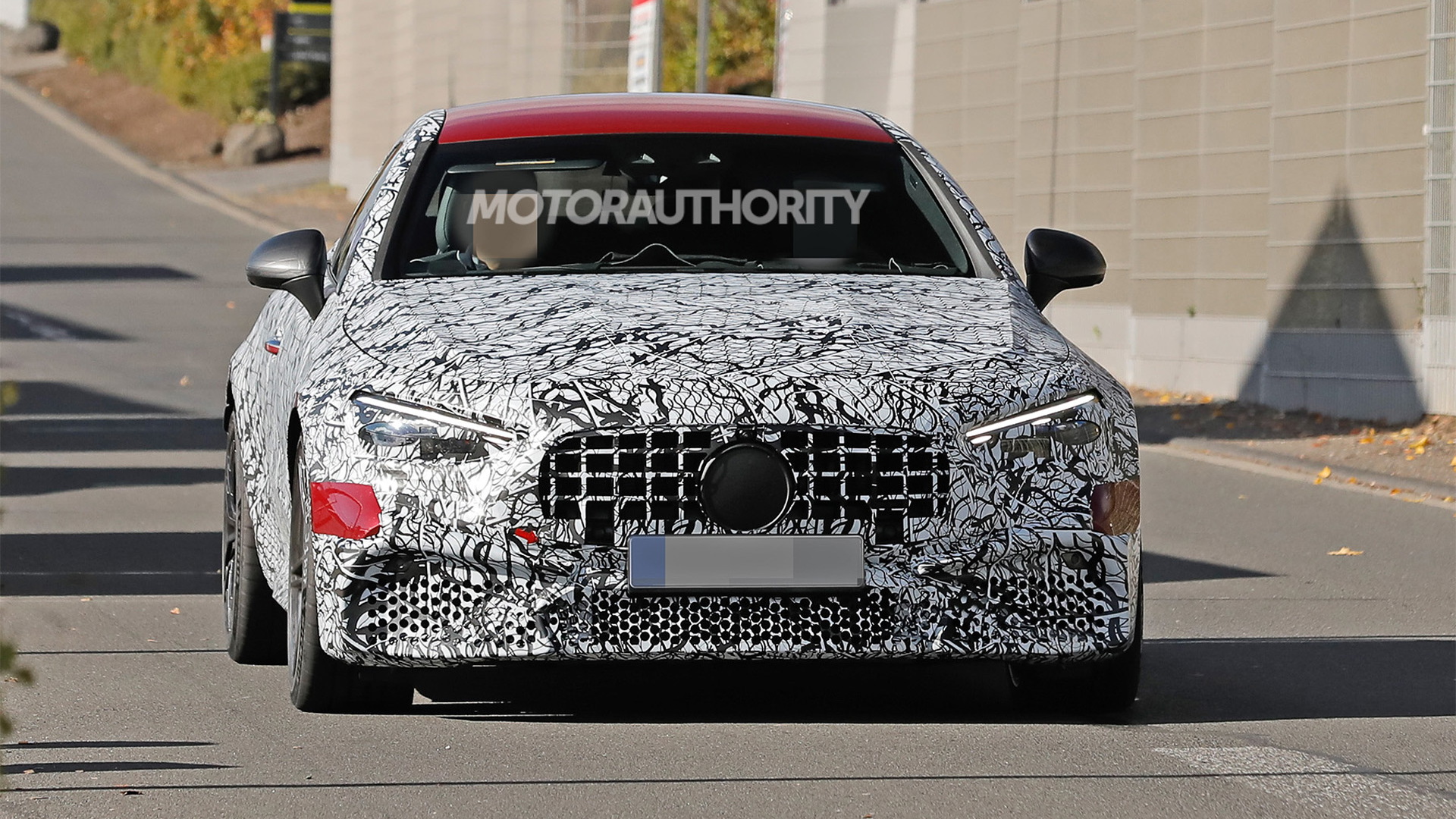 2024 Mercedes-Benz AMG CLE 63 S E Performance spy shots - Photo credit: S. Baldauf/SB-Medien