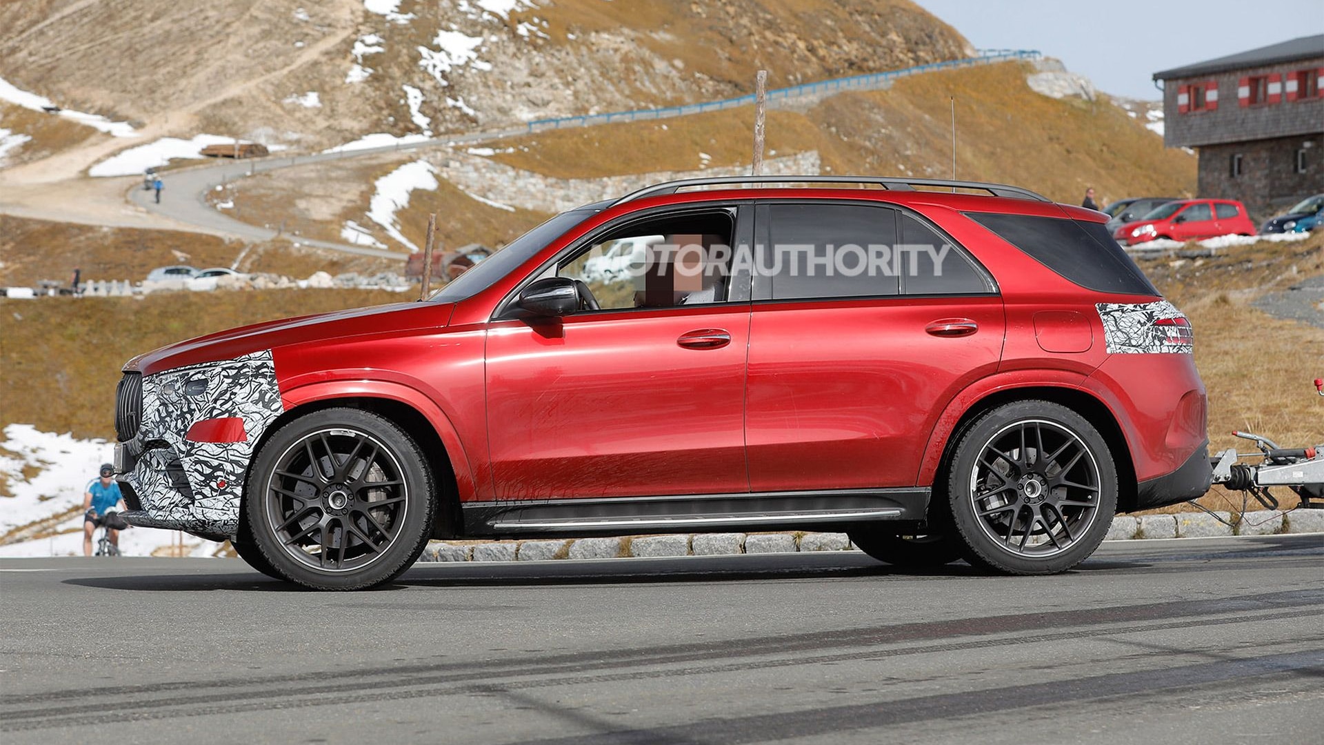 2024 MercedesBenz AMG GLE 53 midcycle update spied