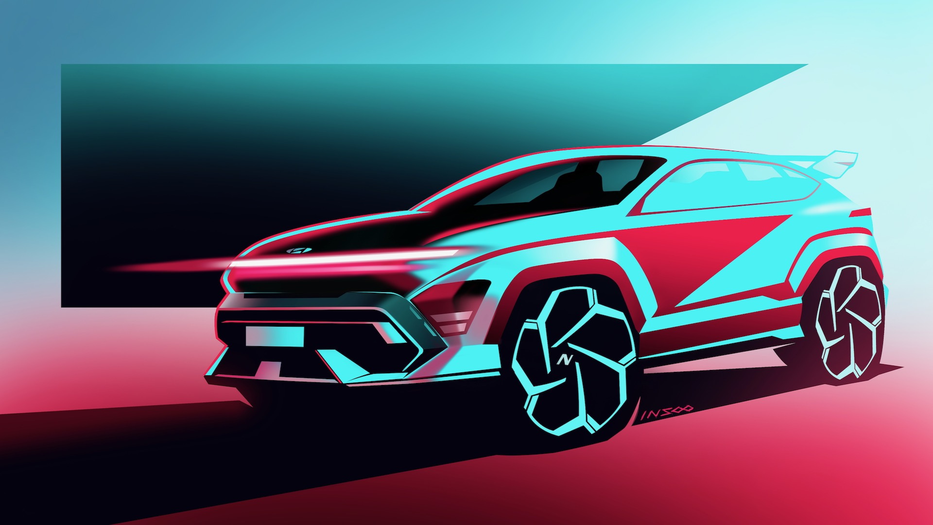 2024 Hyundai Kona revealed with "EVled design," hybrid version