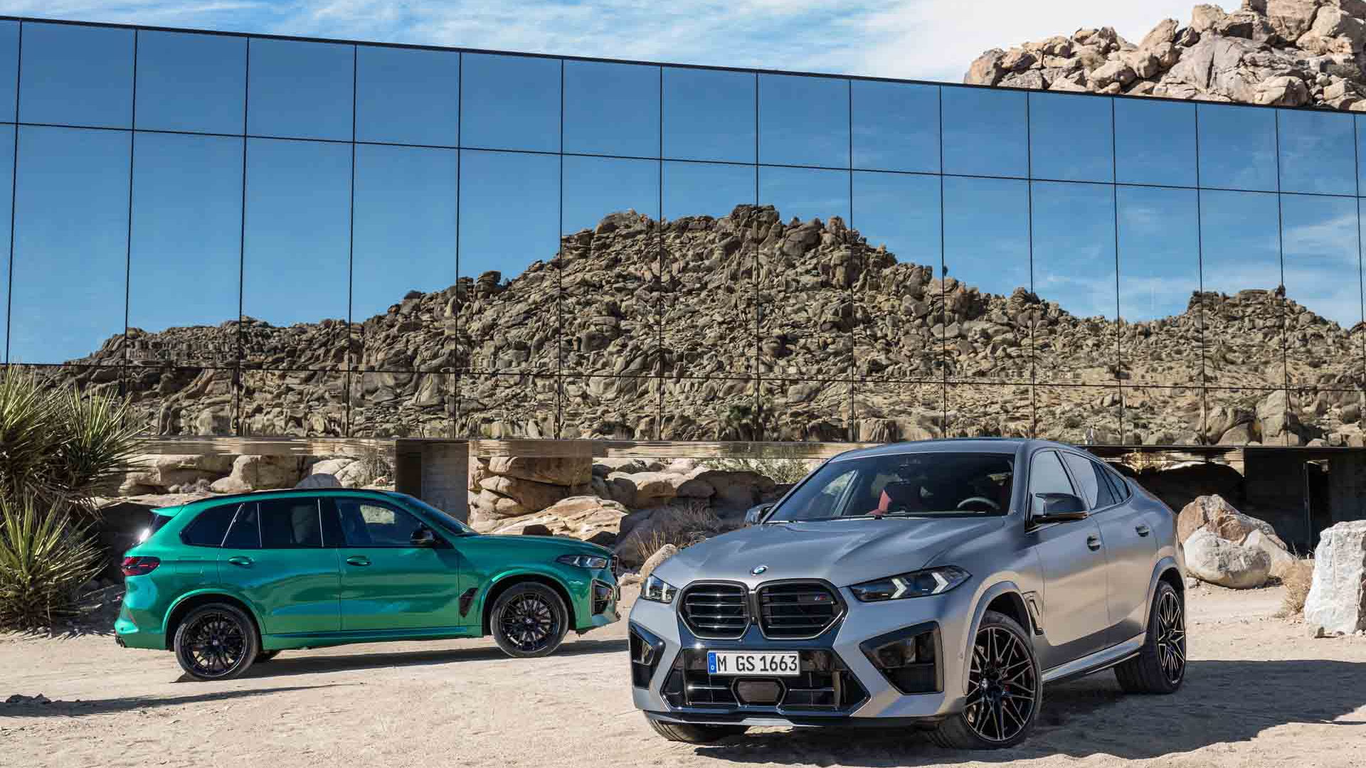 2024 BMW X5 and X6 M Competition