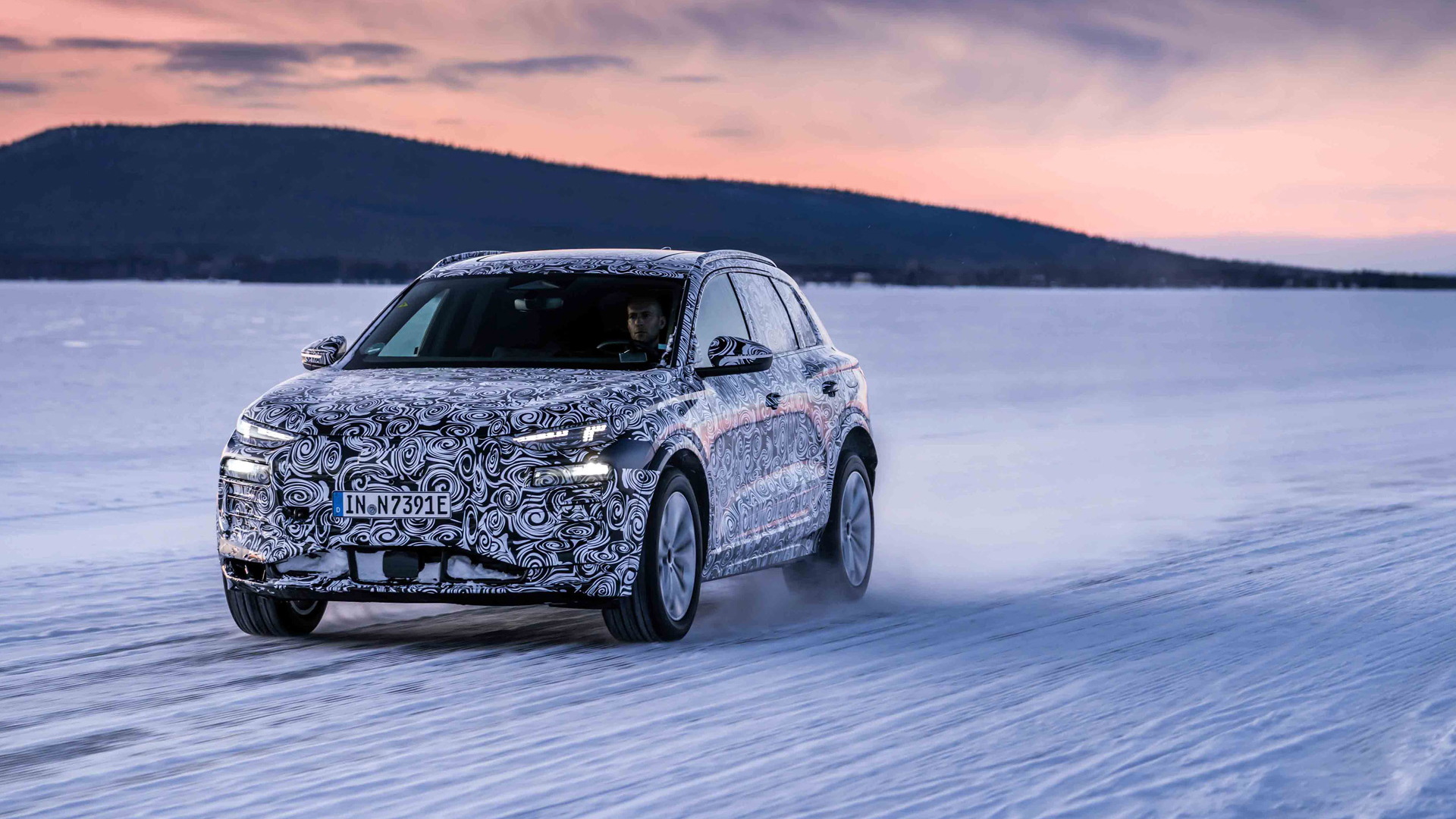 Audi Q6 E-Tron teased ahead of 2023 debut