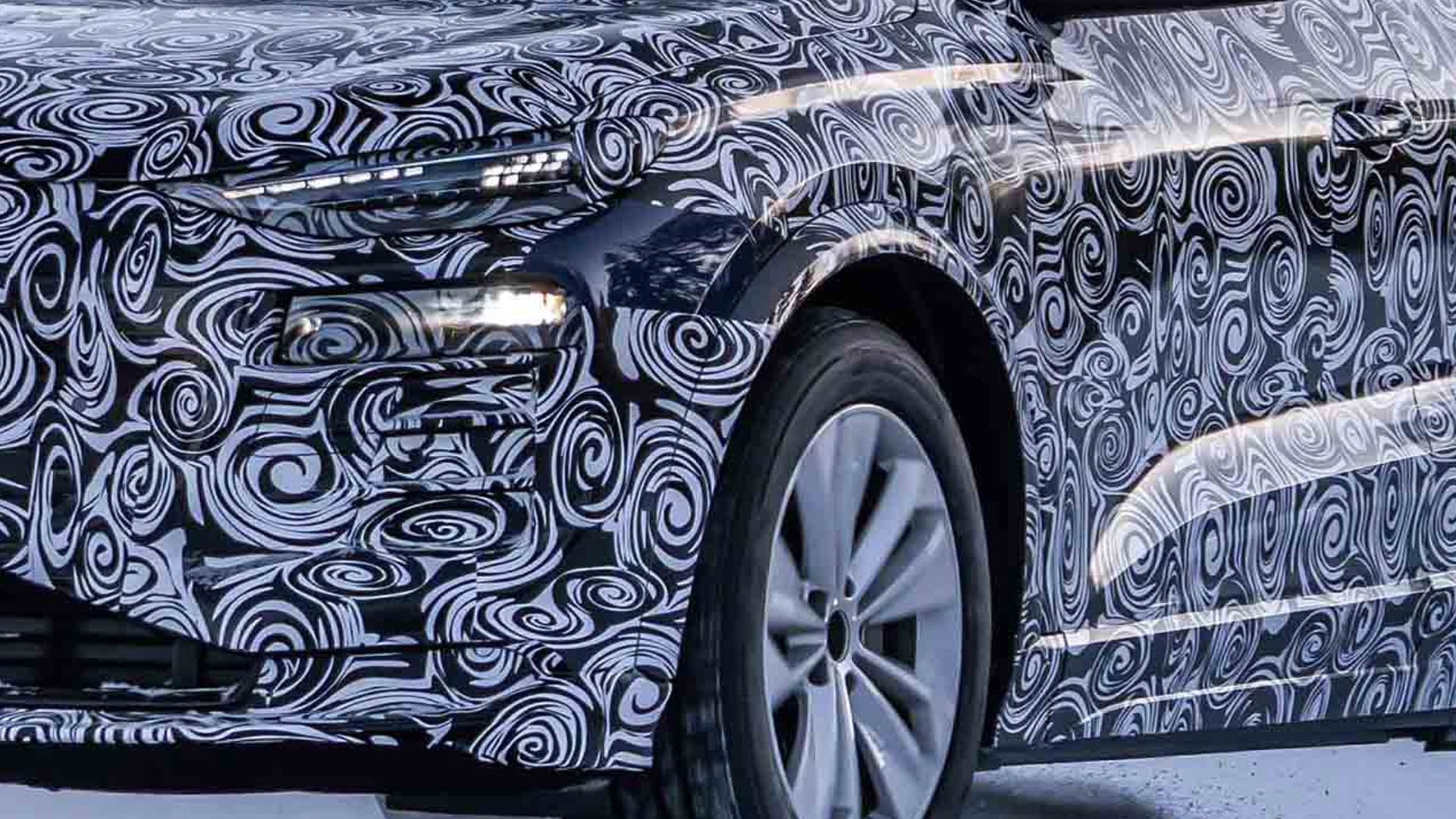 Audi Q6 E-Tron teased ahead of 2023 debut
