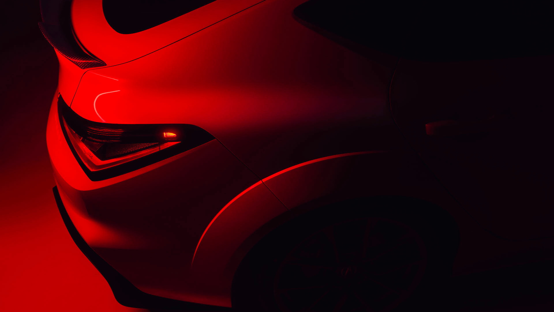 Teaser for 2024 Acura Integra Type S