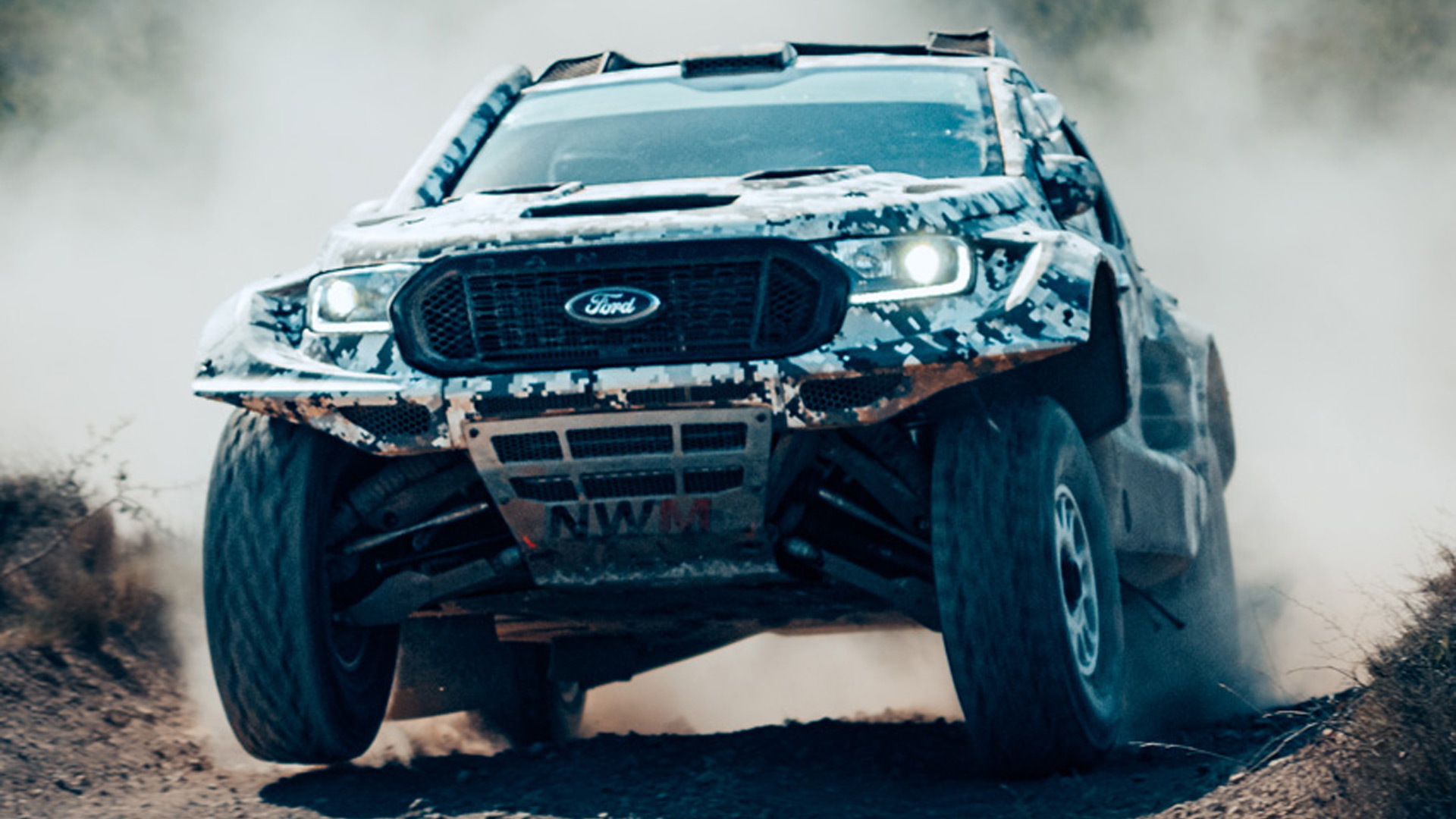 2024 Ford Ranger T1+ Dakar Rally truck