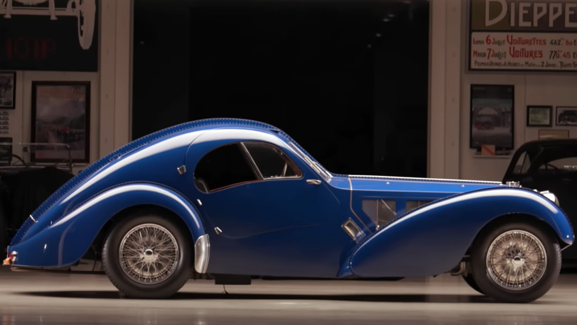 1937 Bugatti Type 57SC Atlantic replica on Jay Leno's Garage