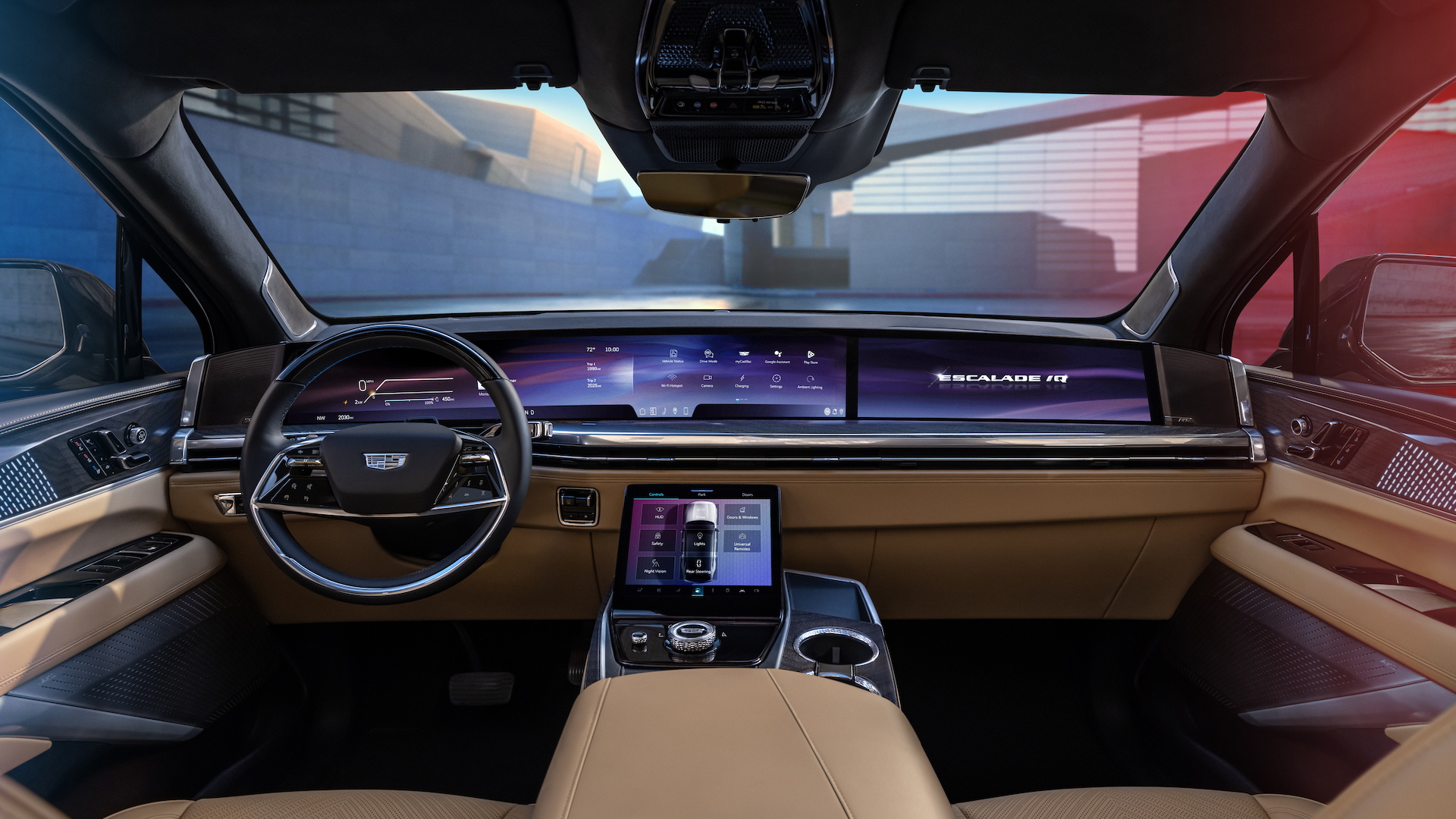 2025 Cadillac Escalade IQ debuts with 750 hp, 450mile range, screens