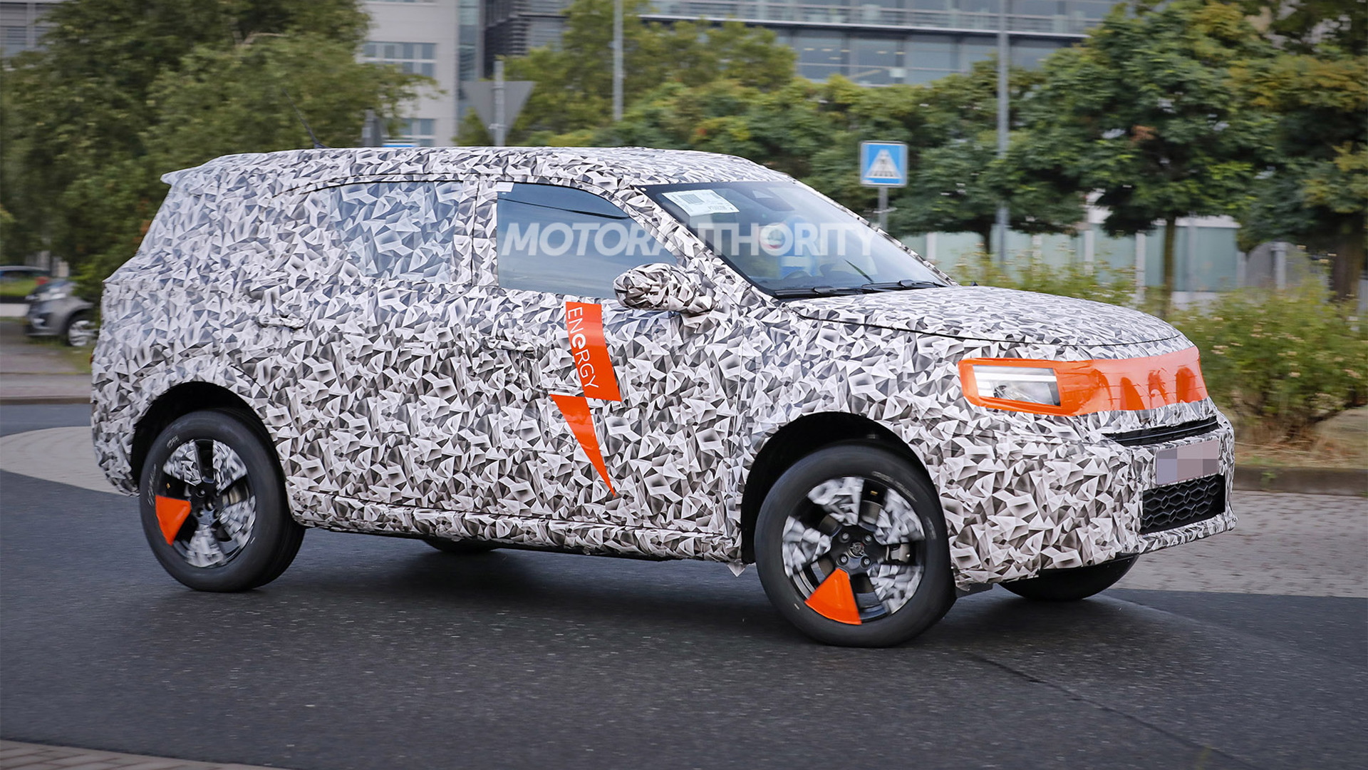 2024 Opel Crossland Electric spied for first time