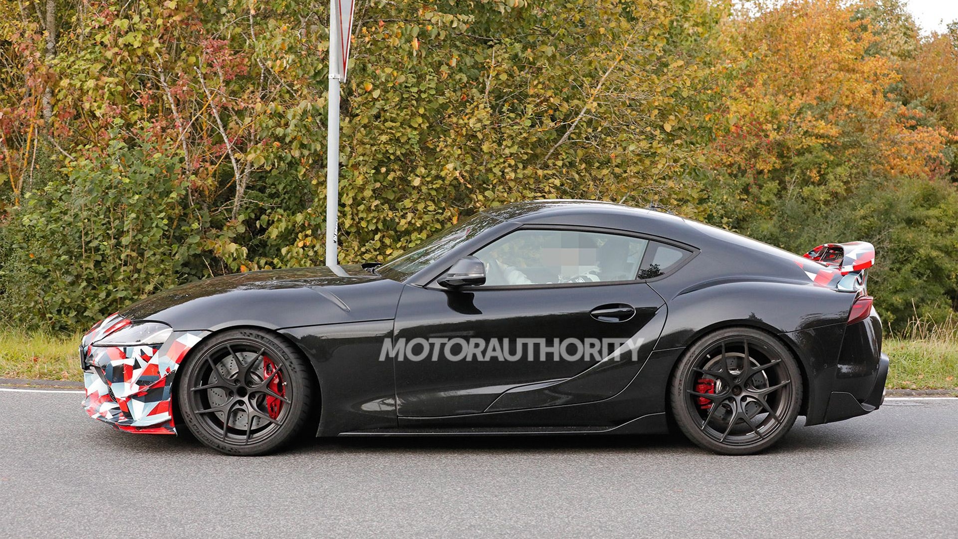 2025 Toyota GRMN Supra spy shots - Photo credit: Baldauf