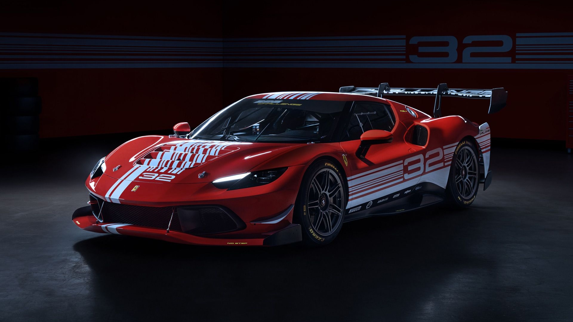 2024 Ferrari 296 Challenge race car