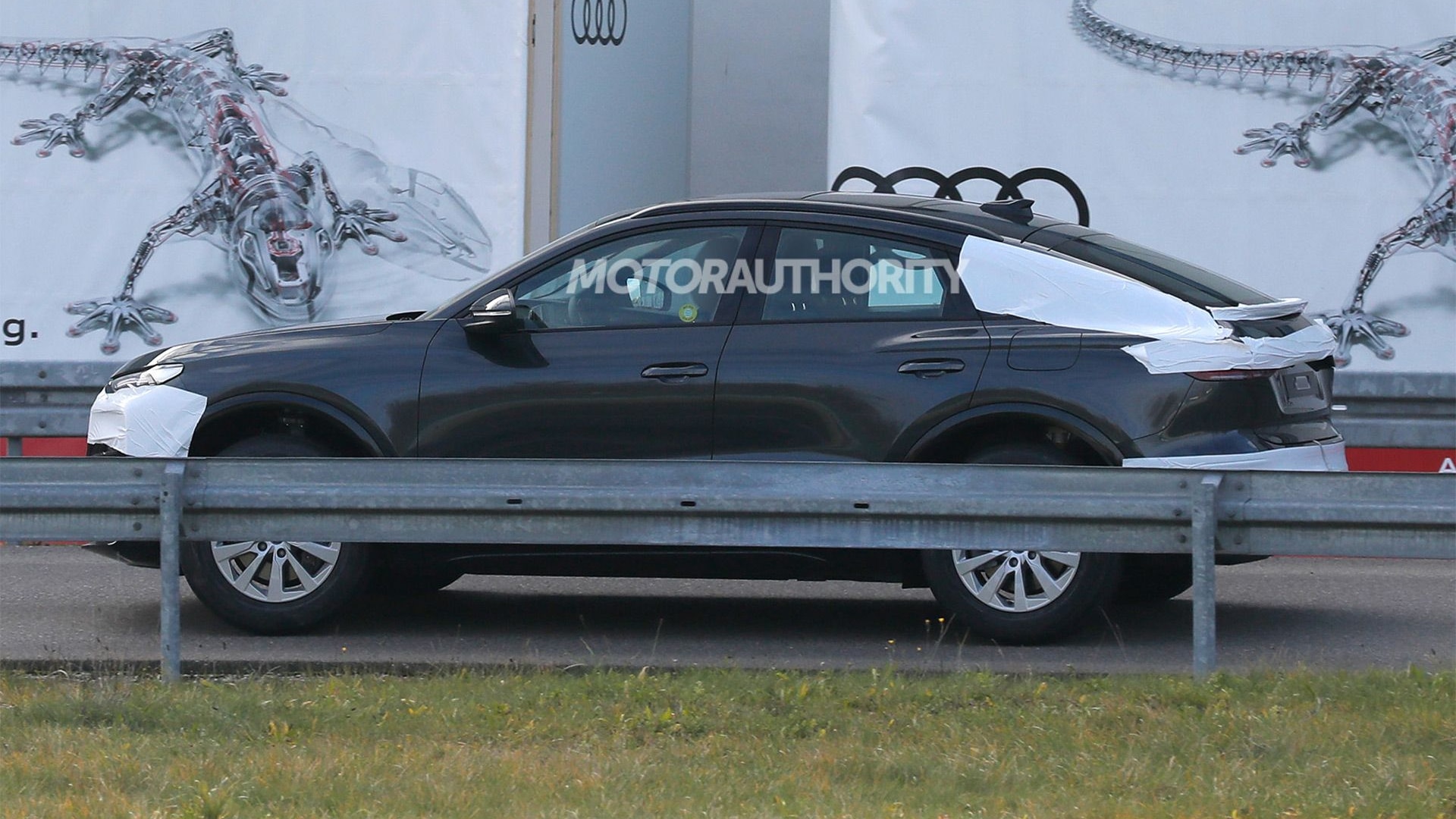 2025 Audi Q6 Sportback E-Tron spy shots - Photo credit: Baldauf