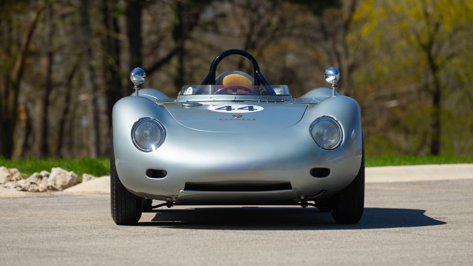 1959 Porsche 718 RSK bearing chassis no. 718-028 - Photo credit: Mecum