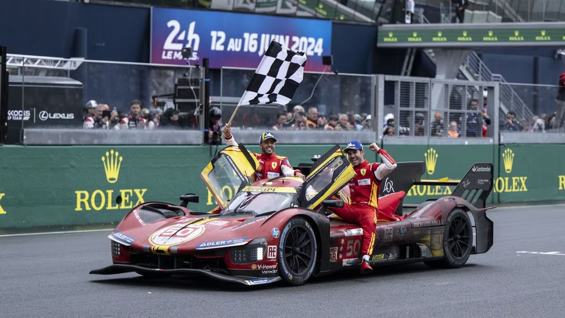 Ferrari 499P at 2024 24 Hours of Le Mans - Photo via Ferrari