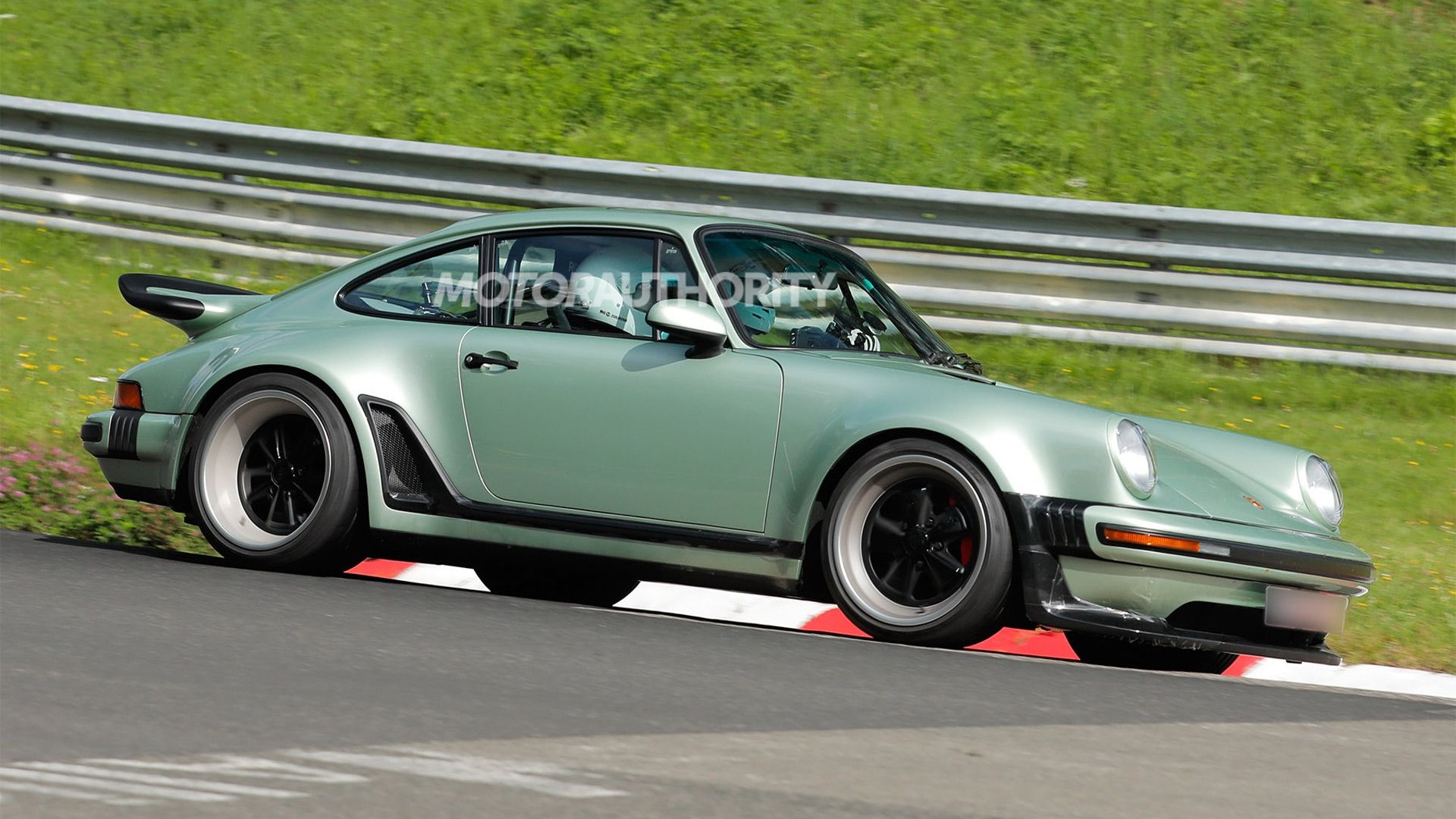 Singer Turbo Study at the Nürburgring - Photo via Baldauf