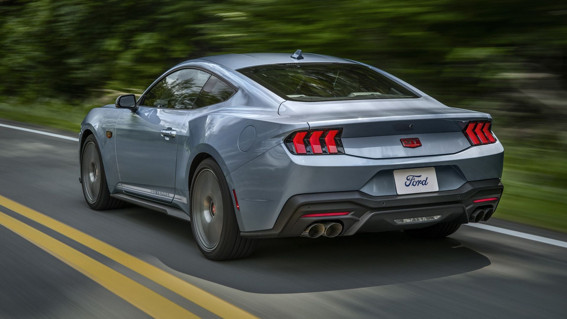 2025 Ford Mustang 60th Anniversary Package in Brittany Blue