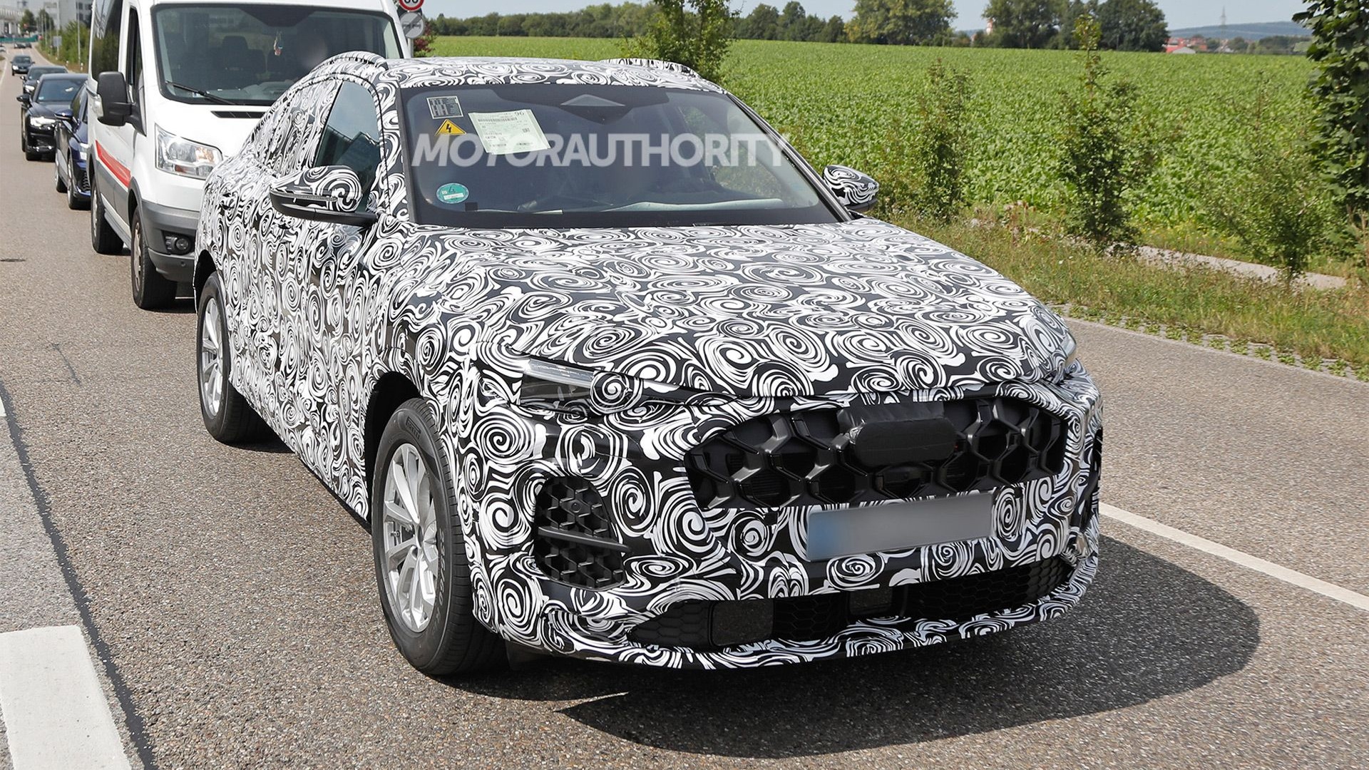 2026 Audi Q5 Sportback spy shots - Photo via Baldauf