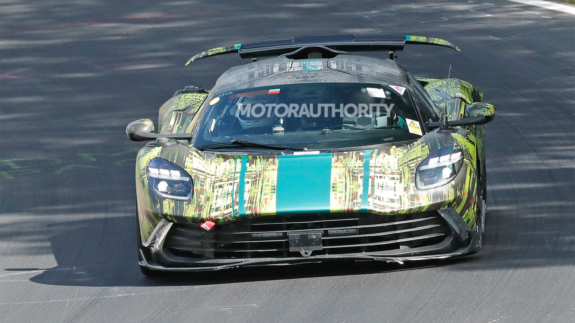 Aston Martin Valhalla spy shots - Photo via Baldauf