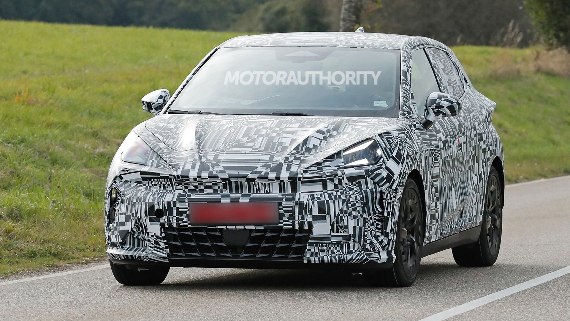 2025 Cupra Raval spy shots - Photo via Baldauf