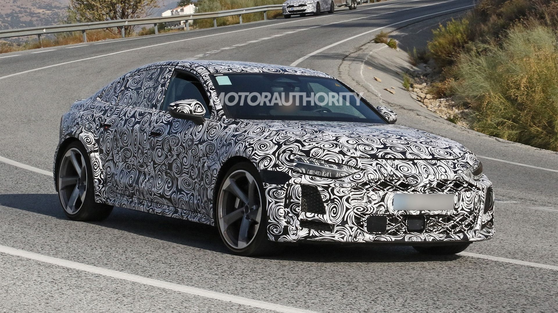 2026 Audi RS 5 Sportback spy shots - Photo via Baldauf