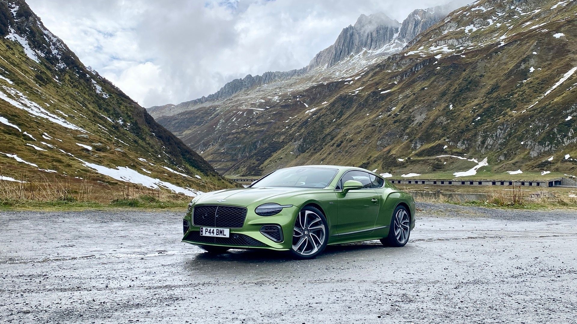 Bentley Continental GT Speed in Tourmaline Green