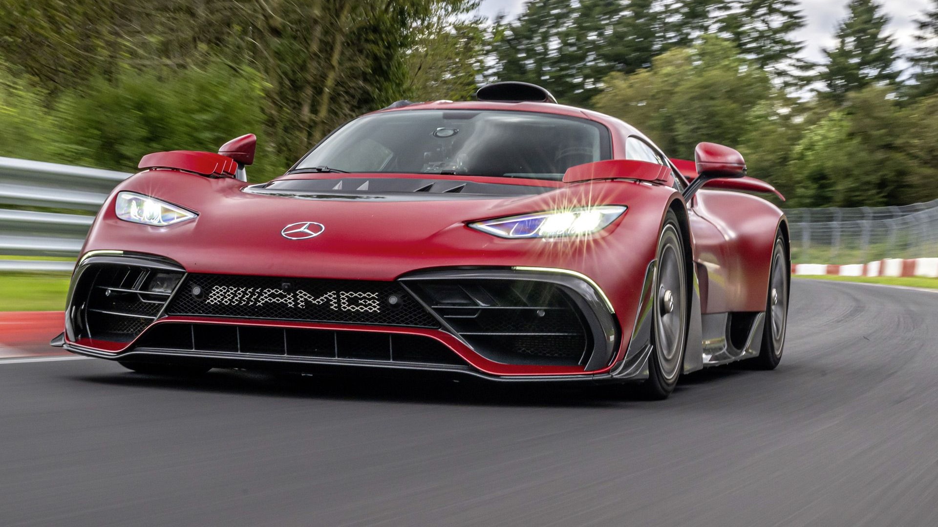 Mercedes-AMG One sets 6:29.090 Nürburgring lap time - Sept. 2024