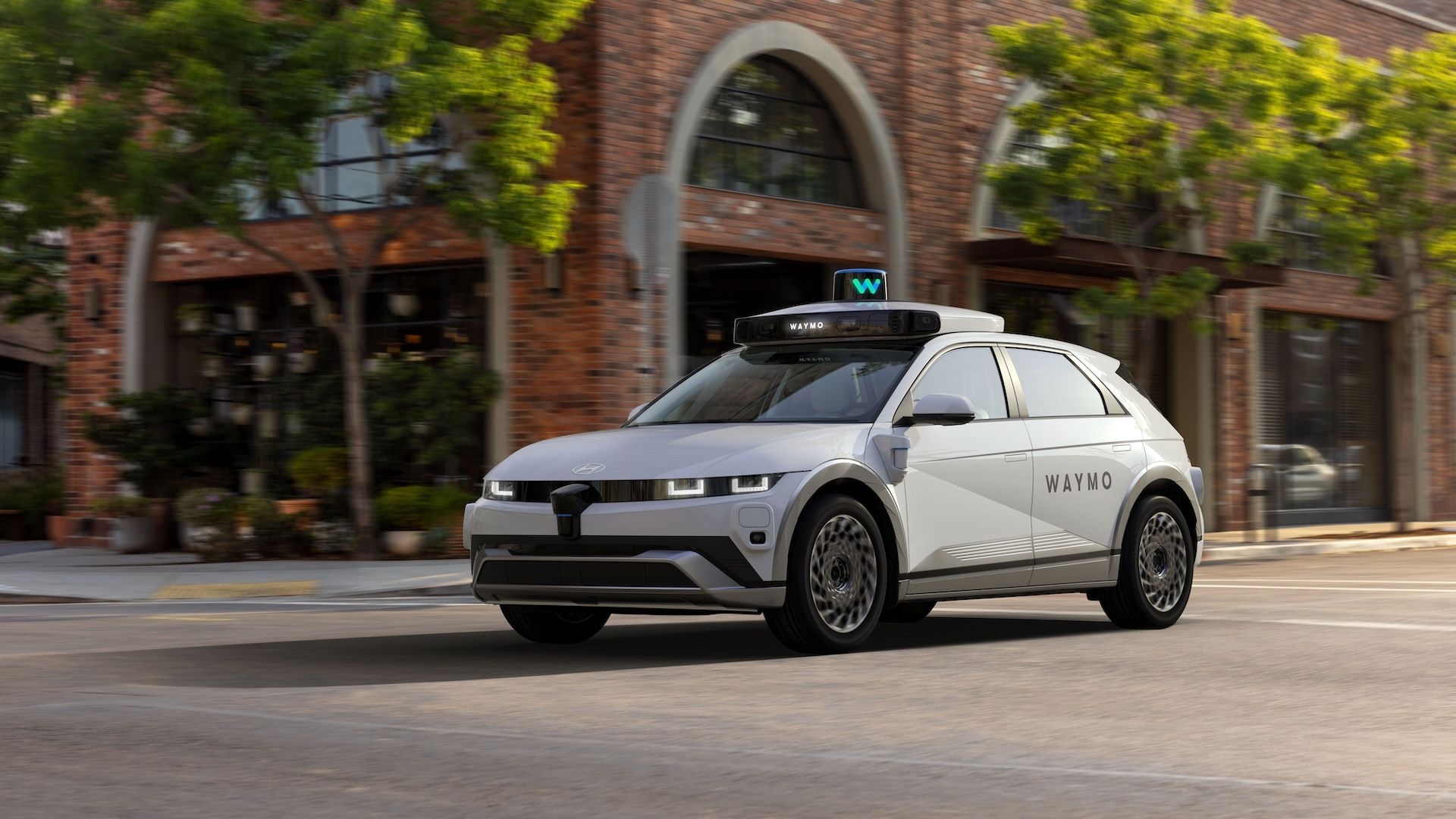 Waymo's Hyundai Ioniq 5 self-driving taxi