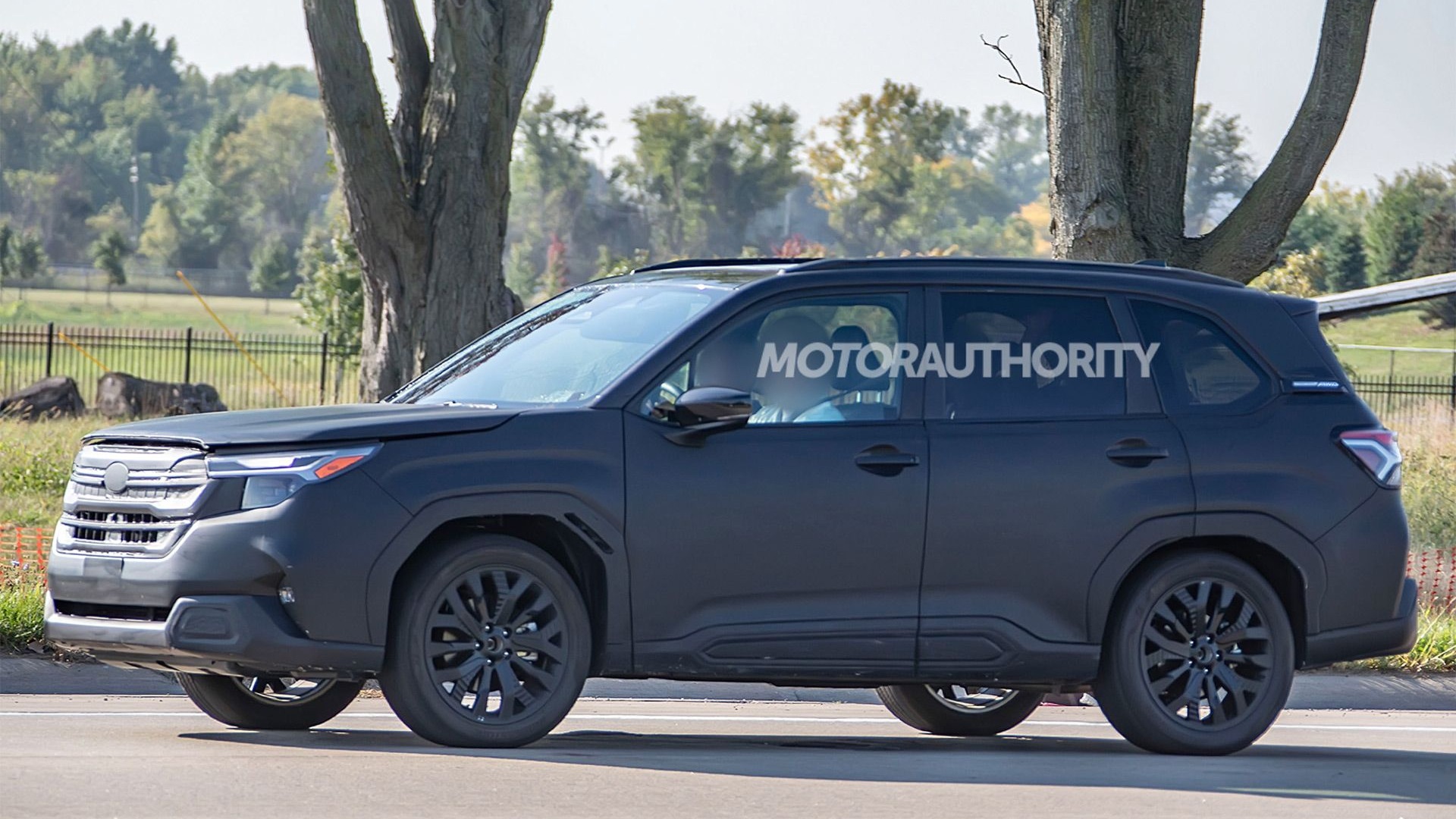 2026 Subaru Forester Hybrid spy shots - Photo via Baldauf