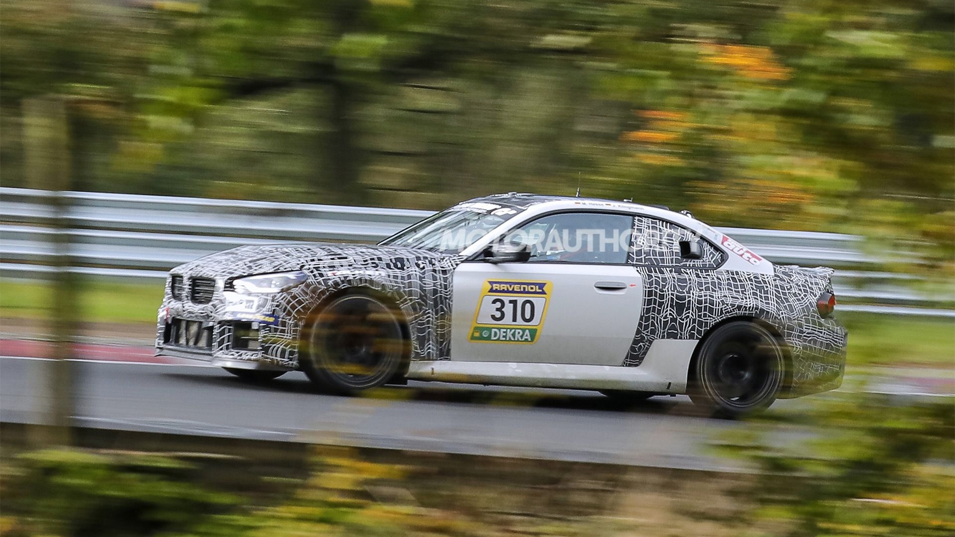 2026 BMW M2-based race car prototype at the Nürburgring - Photo via Baldauf