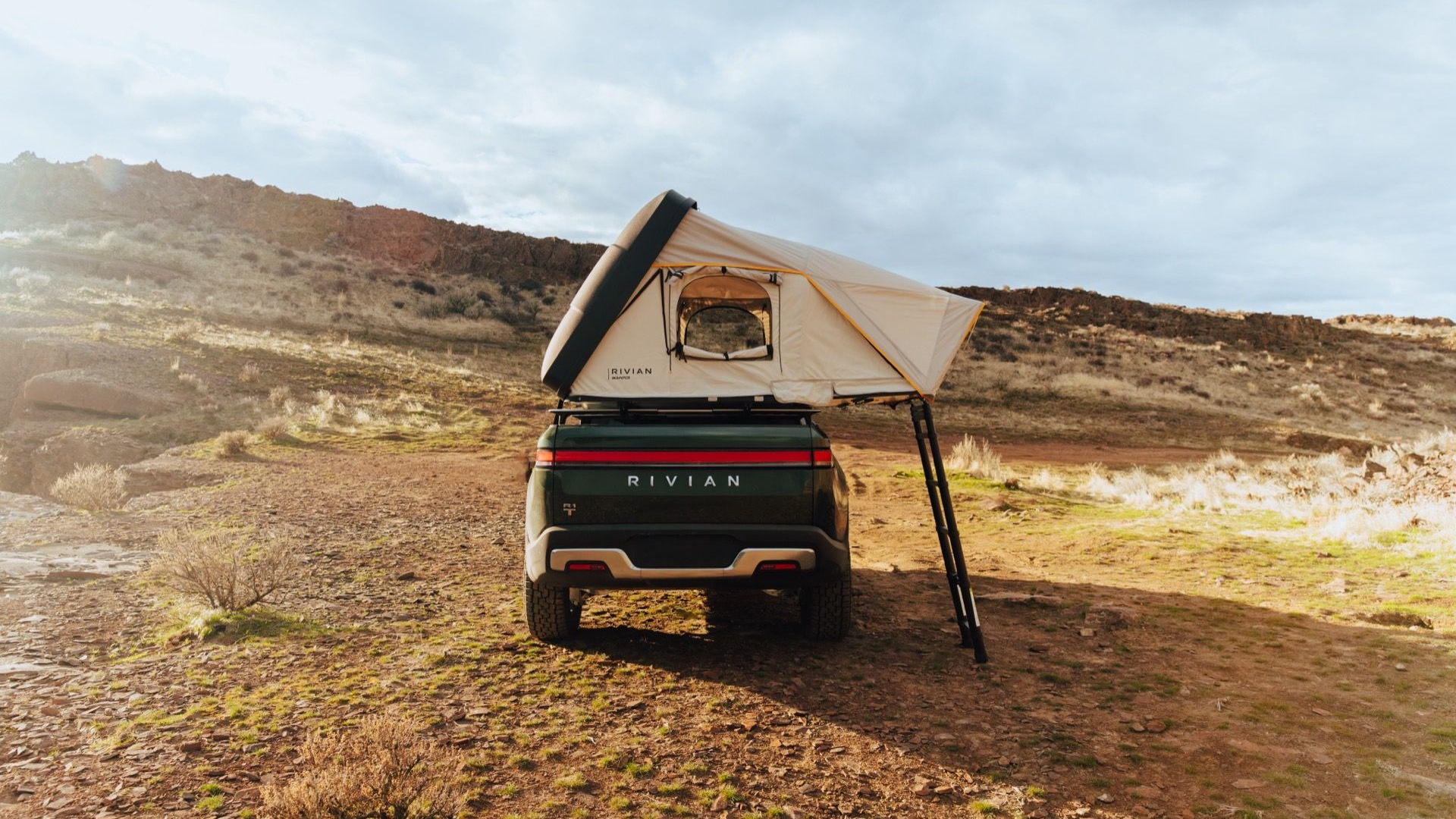 Rivian x iKamper Skycamp Mini rooftop tent
