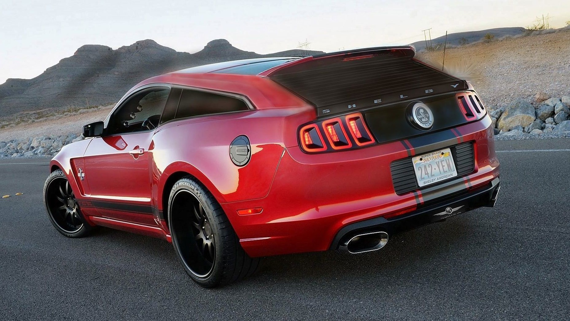 Strand Craft Shelby Mustang GT500-based shooting brake