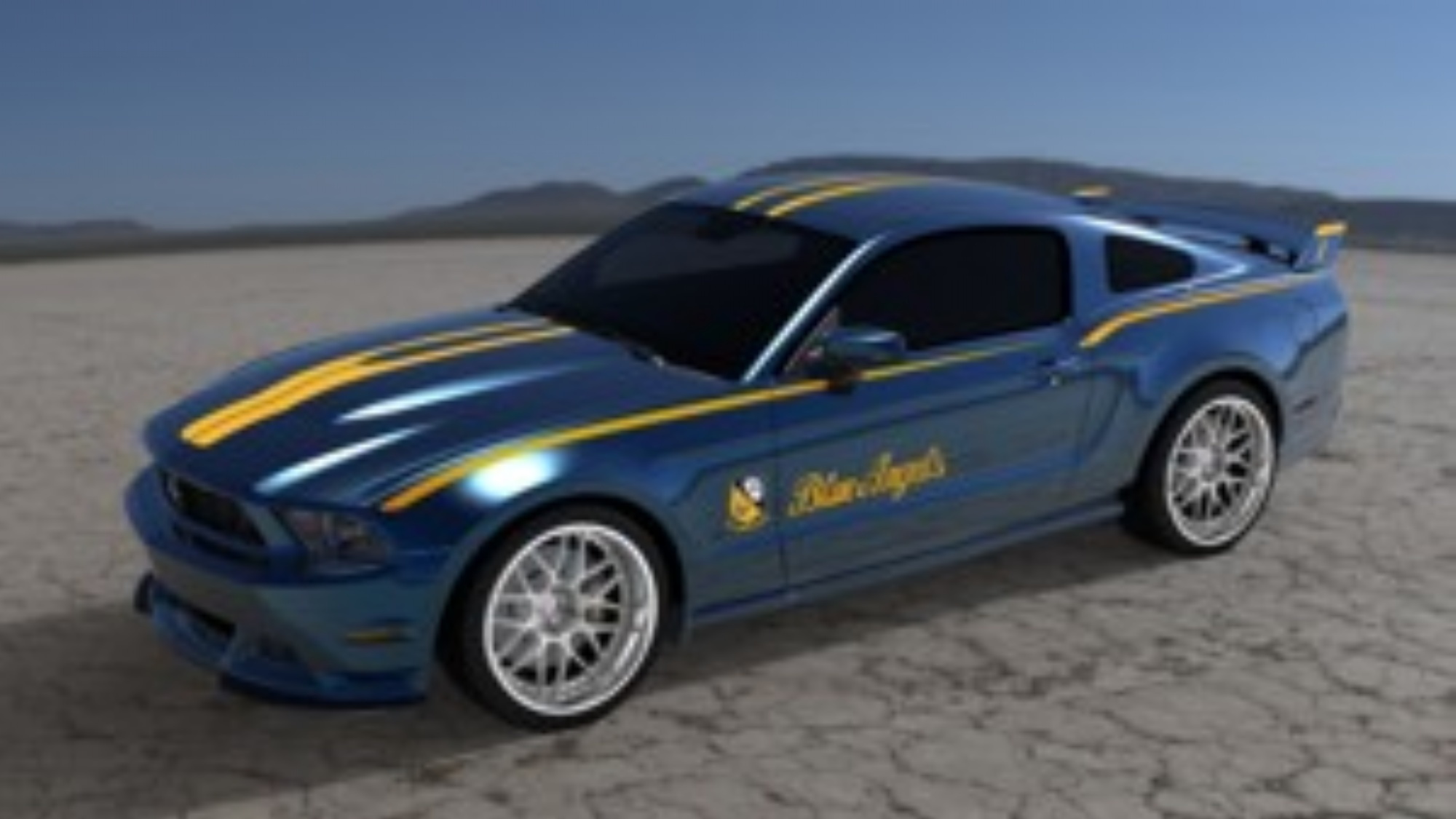 Blue Angels Mustang GT