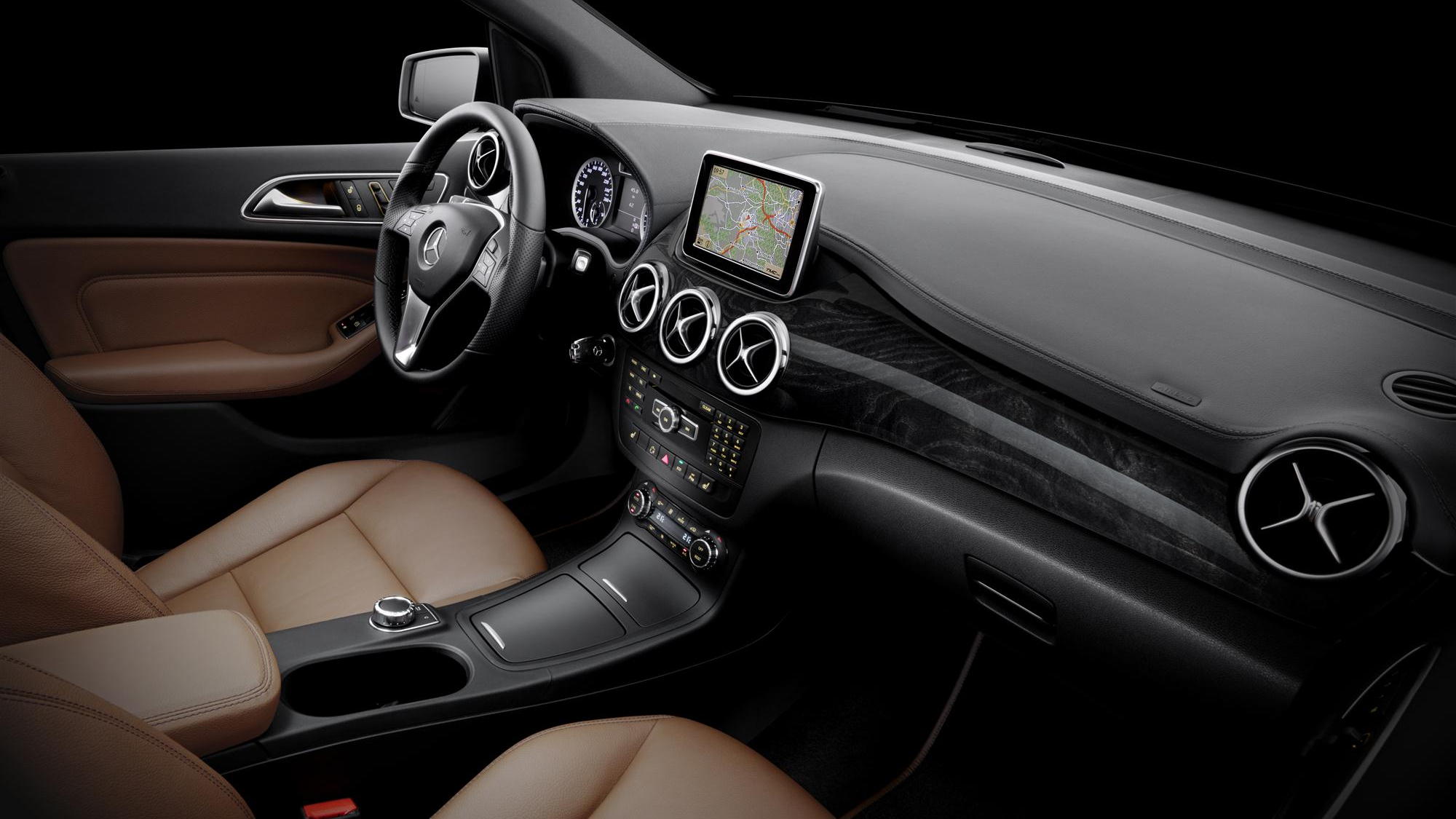 2012 Mercedes-Benz B-Class interior images