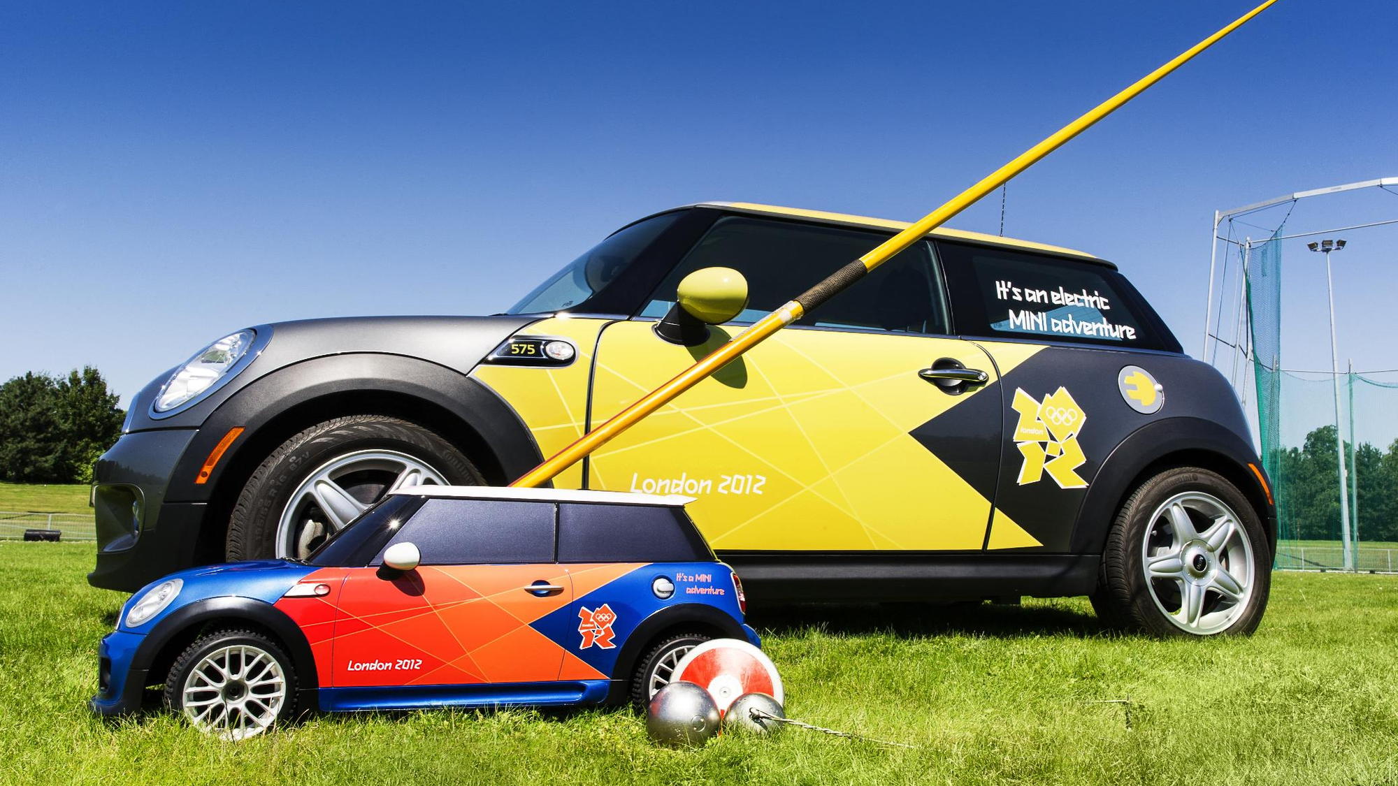 BMW's London 2012 Olympic remote control MINIs