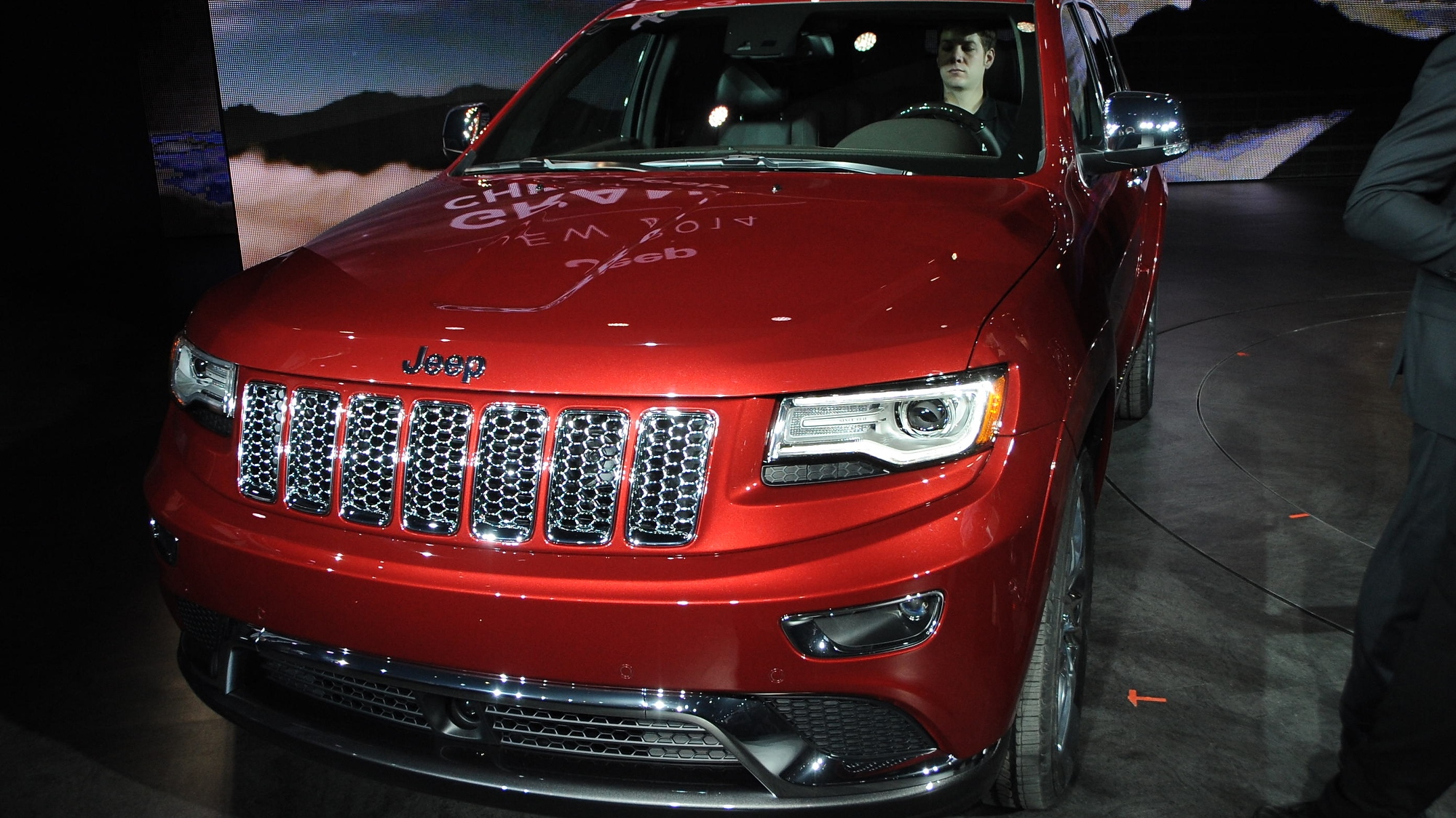 2014 Jeep Grand Cherokee at 2013 Detroit Auto Show