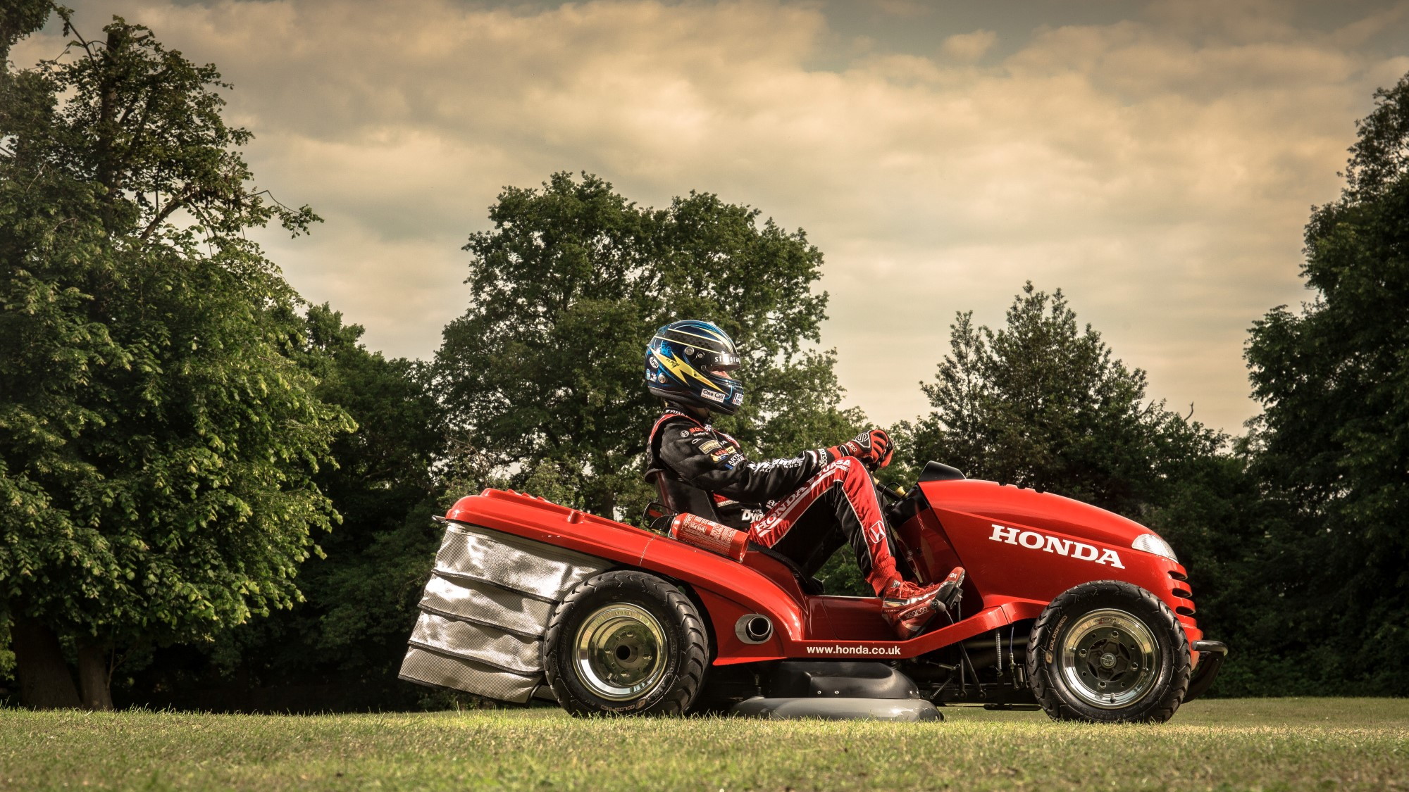 Honda's 130-mph Mean Mower