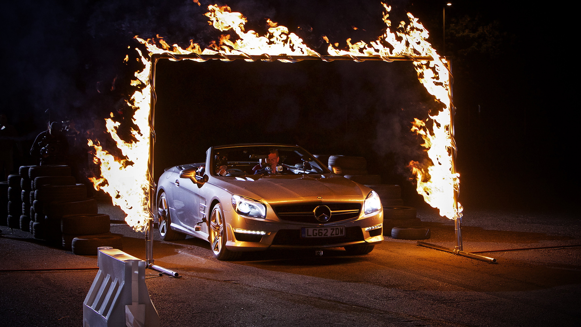 David Coulthard and Dynamo drive Mercedes-Benz SL63