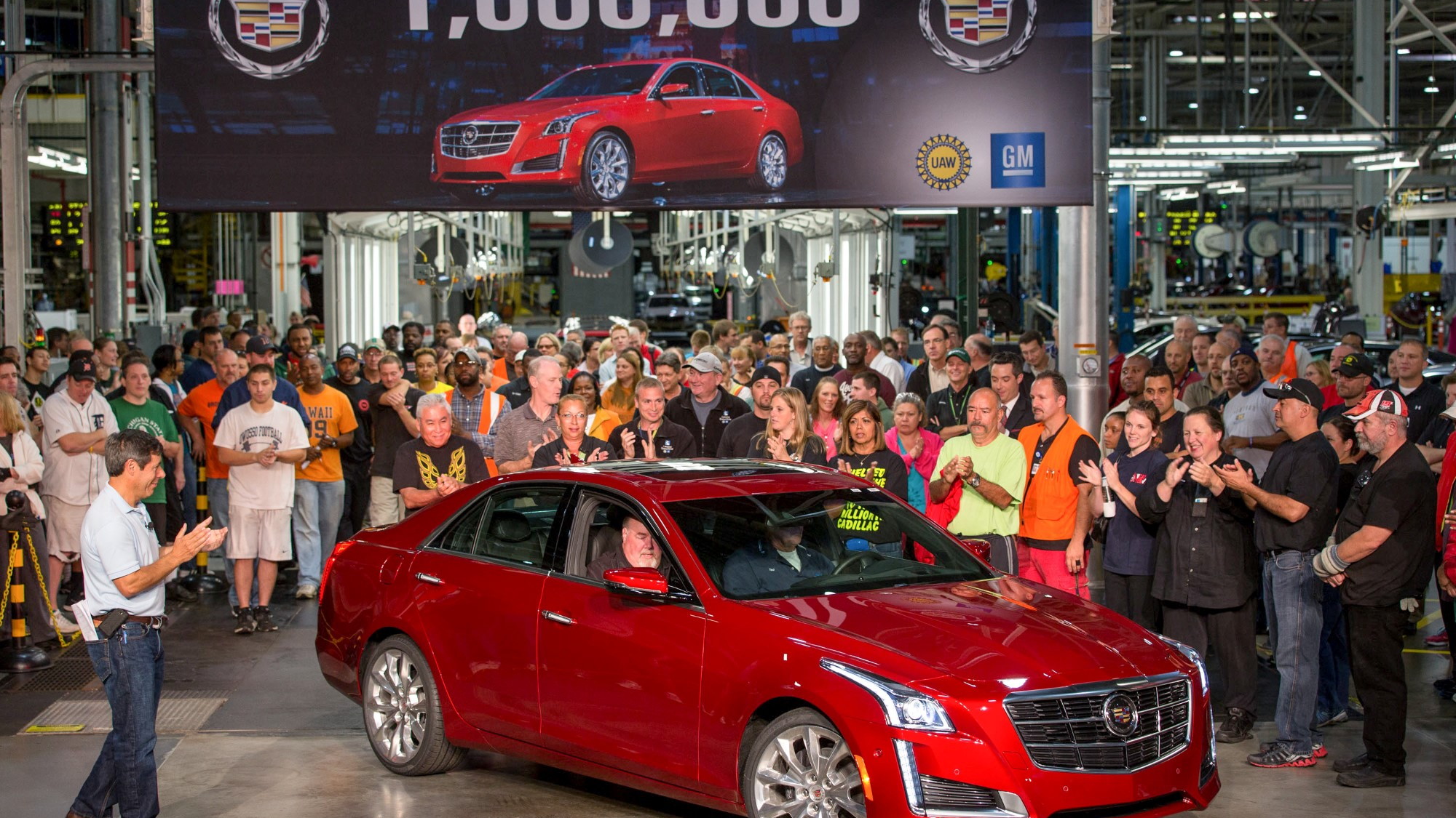 One-millionth Cadillac built is a 2014 CTS.