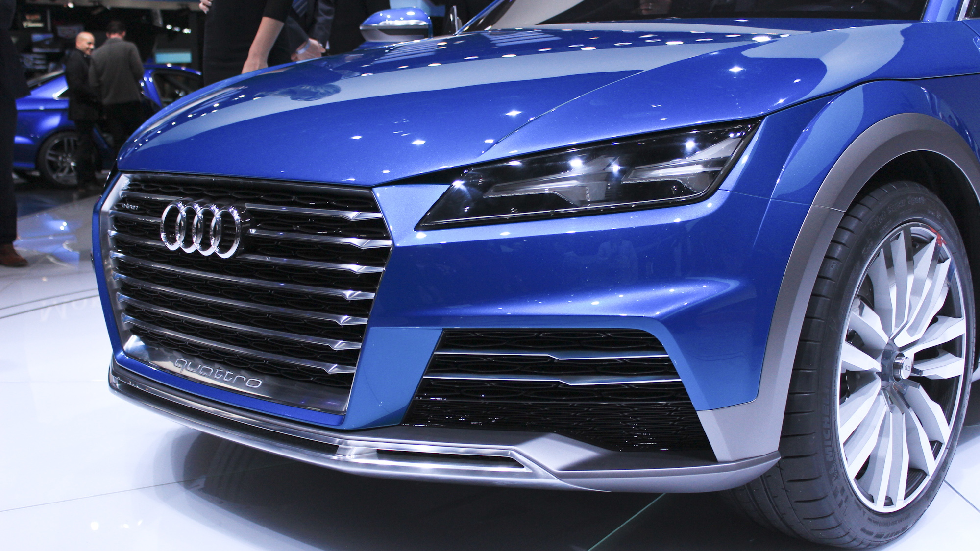 Audi Allroad Shooting Brake Concept live photos, 2014 Detroit Auto Show