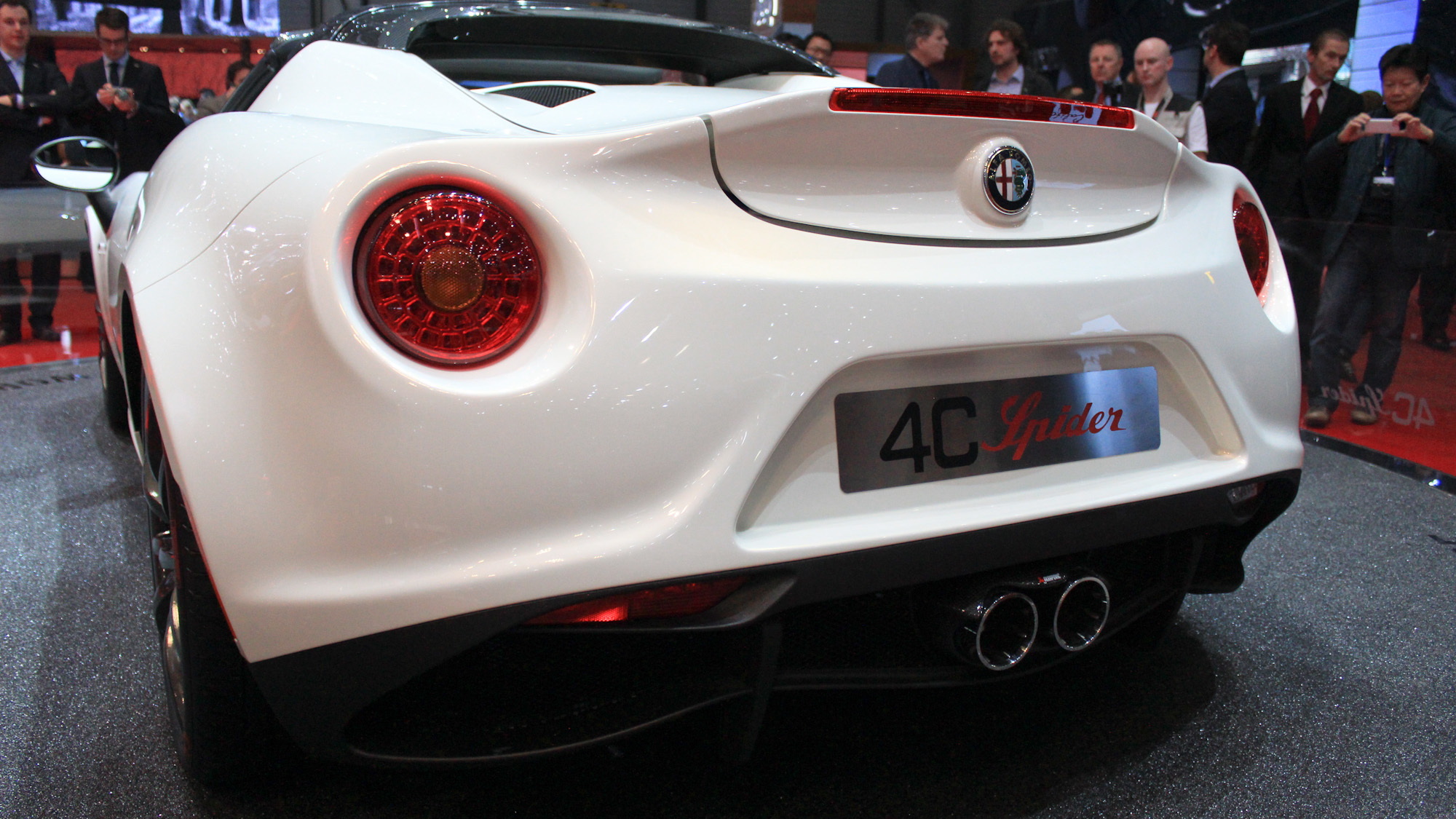 Alfa Romeo 4C Spider, 2014 Geneva Motor Show