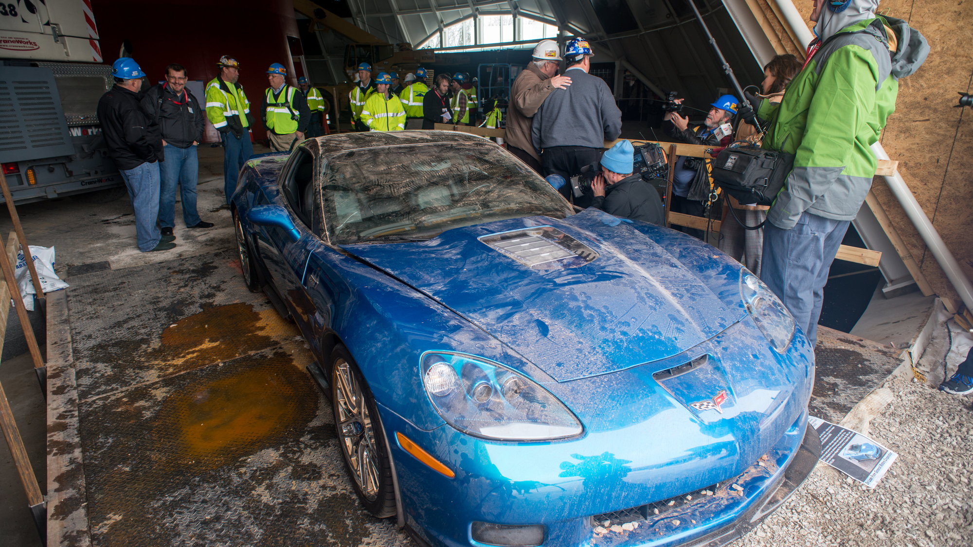 2009 Chevrolet Corvette ZR-1 Blue Devil Sinkhole Recovery
