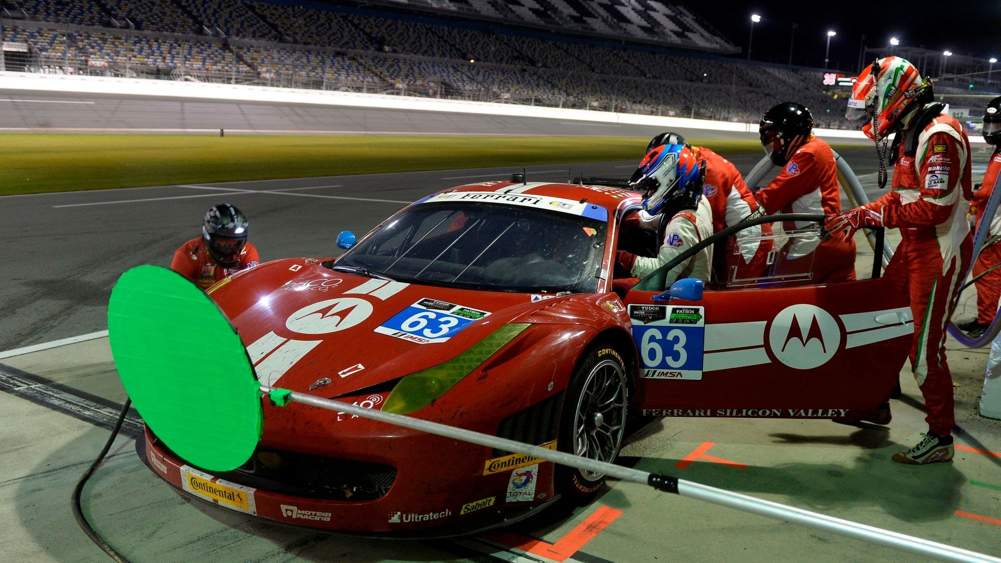 Ferrari at the 2014 Daytona 24 Hours