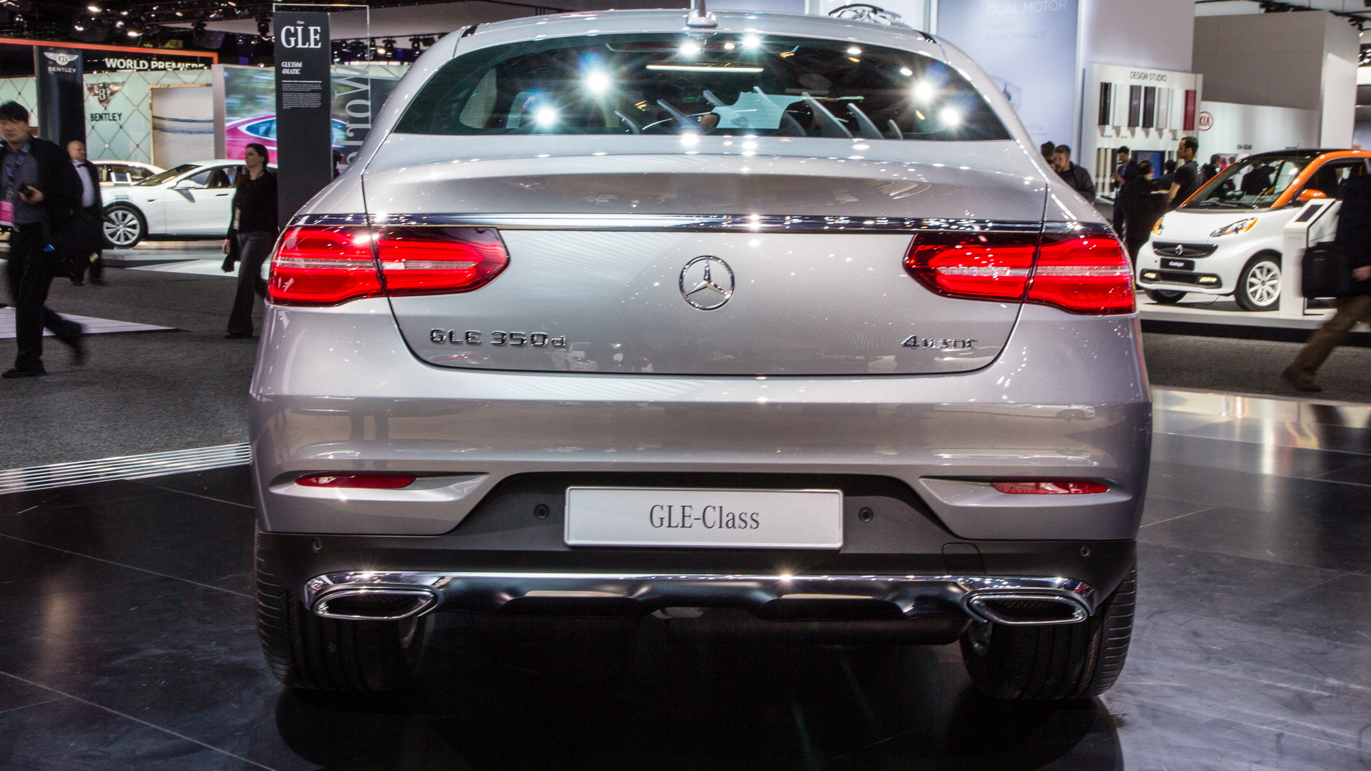 2016 Mercedes-Benz GLE Coupe live photos, 2015 Detroit Auto Show