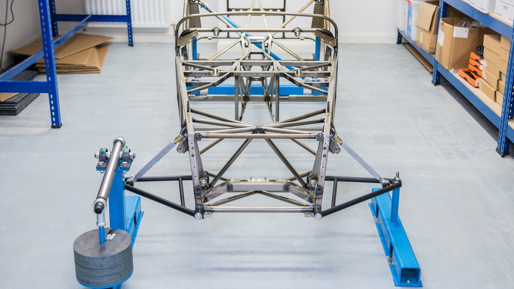 Caterham builds lighter Seven chassis using bicycle “butted tubing” technology