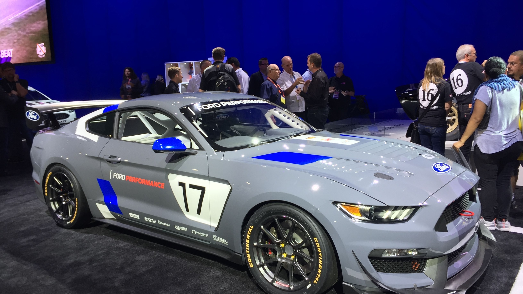 2017 Ford Mustang GT4 race car, 2016 SEMA show